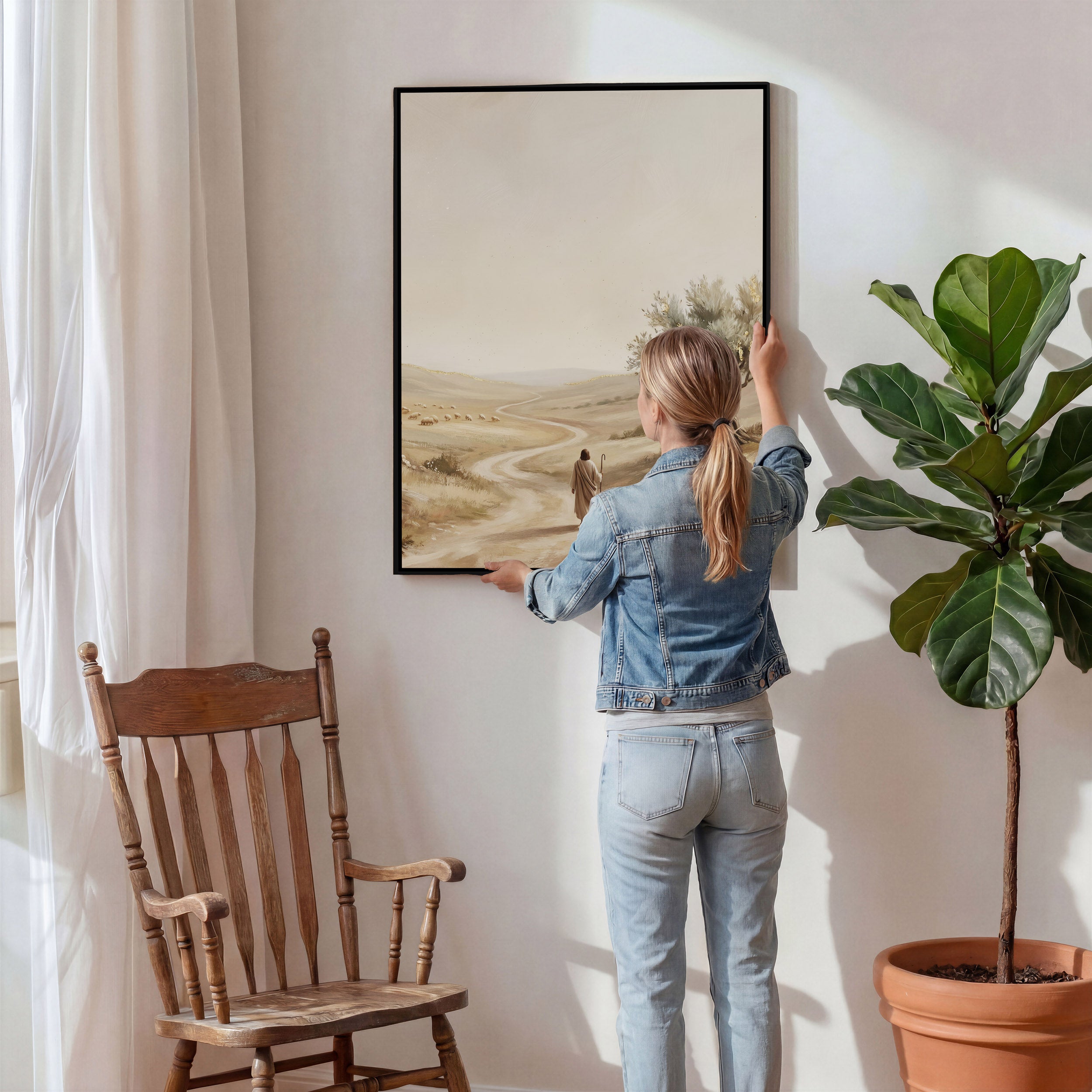 Valley of the Shepherd - Canvas
