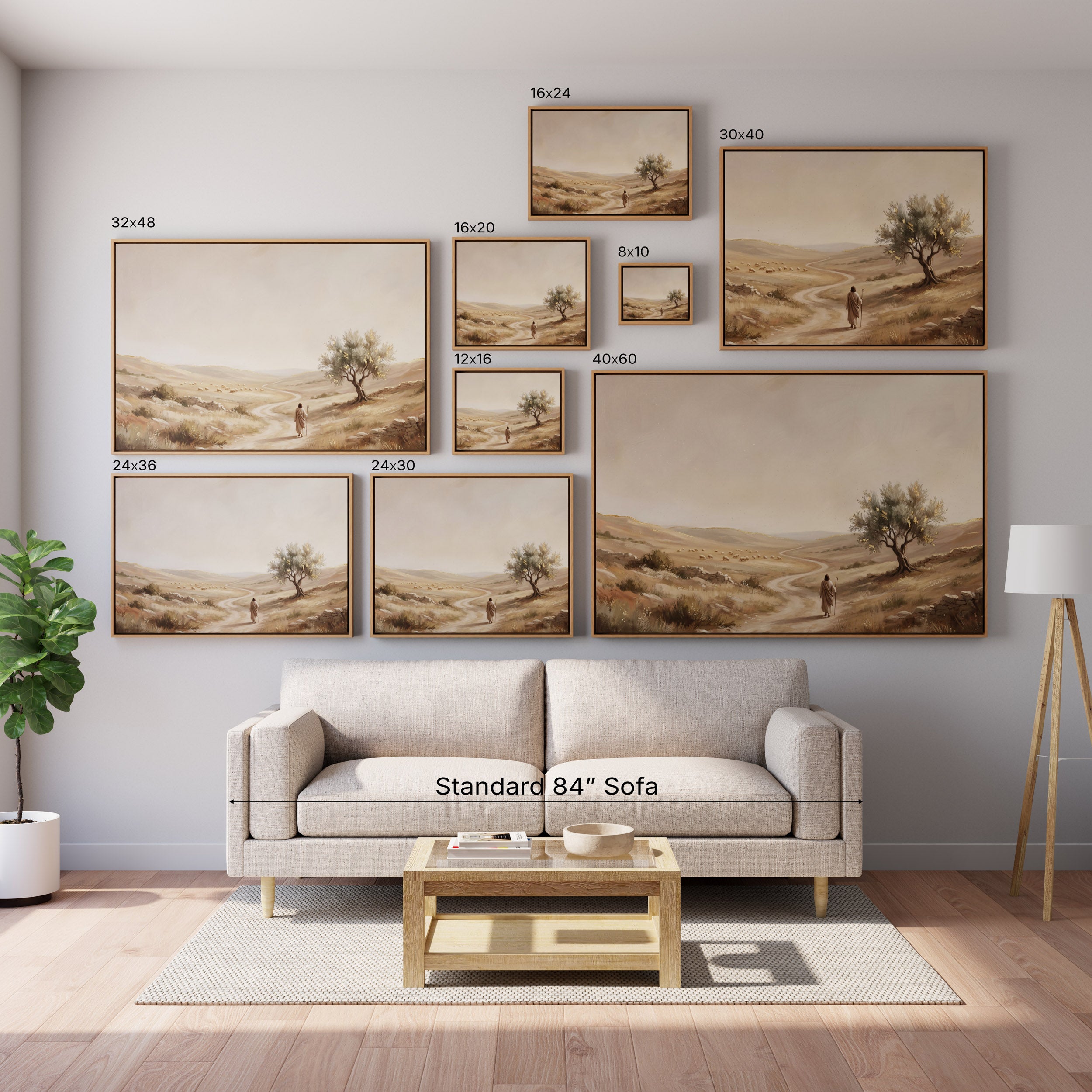 Valley of the Shepherd - Canvas