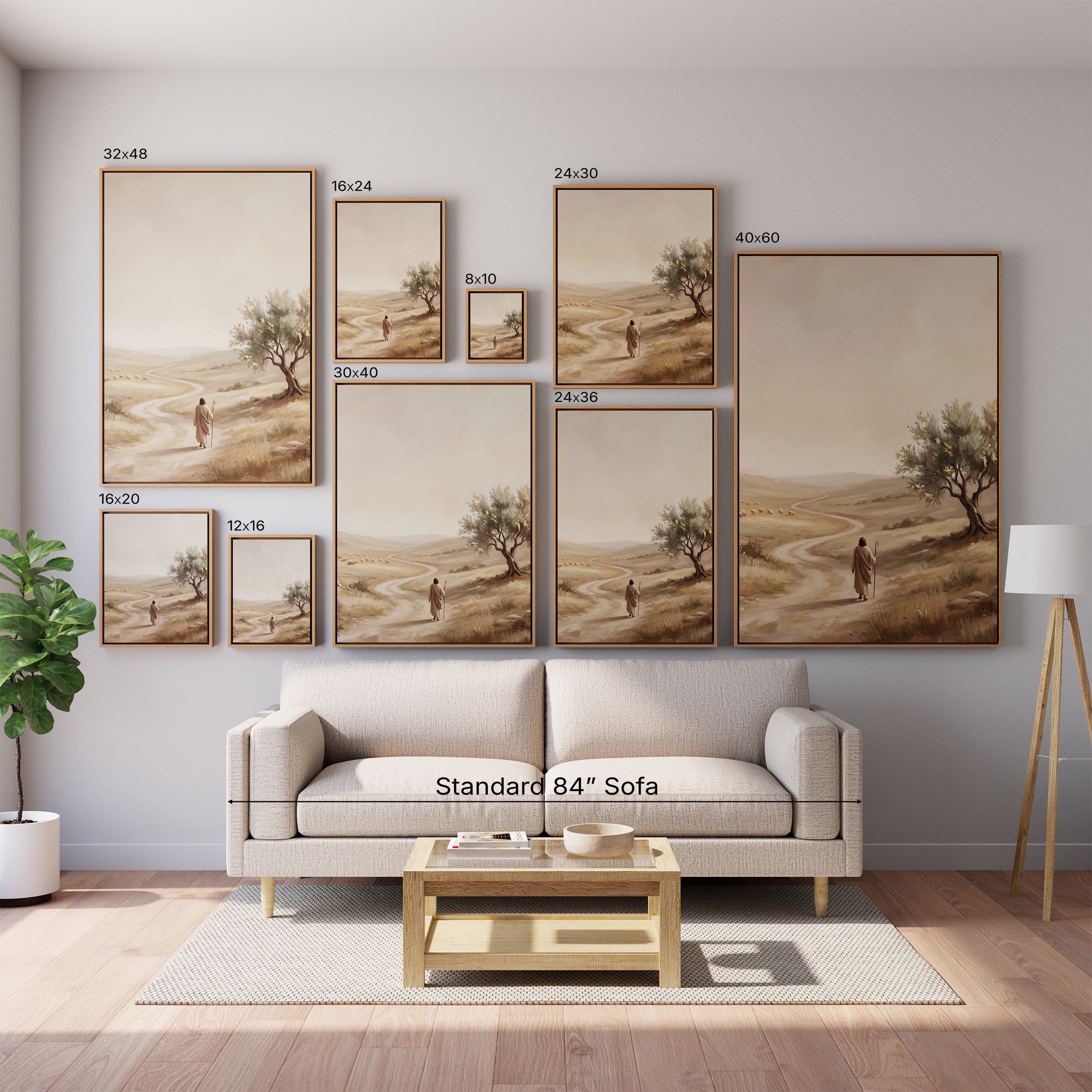 Valley of the Shepherd - Canvas