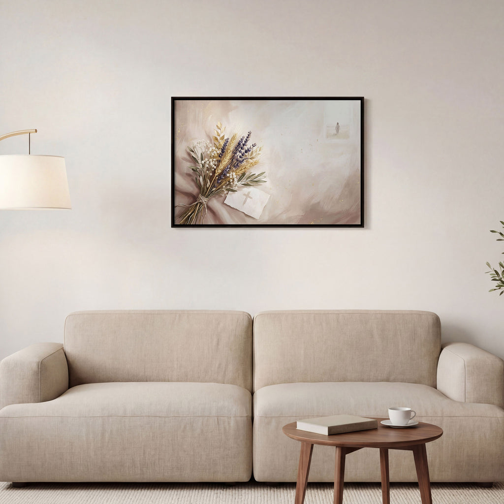 Grace Like Wildflowers - Canvas