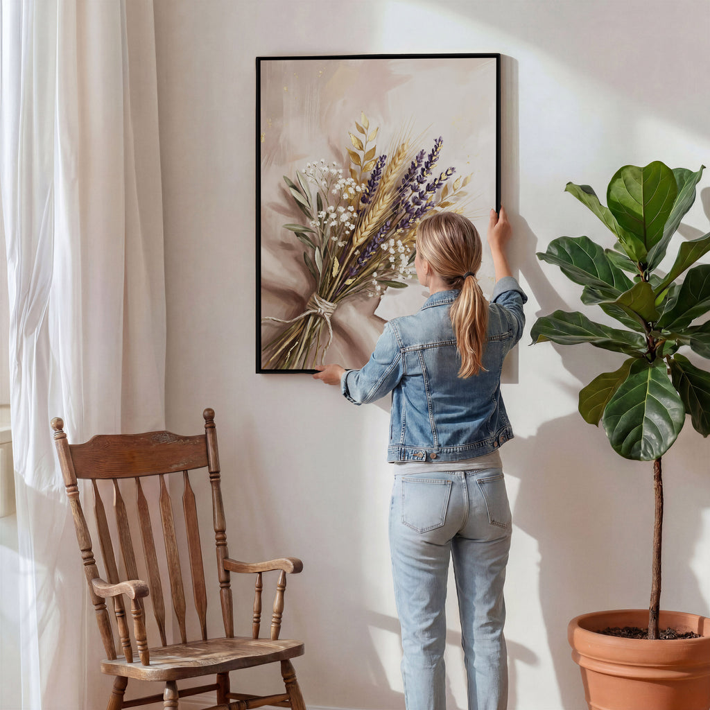 Grace Like Wildflowers - Canvas