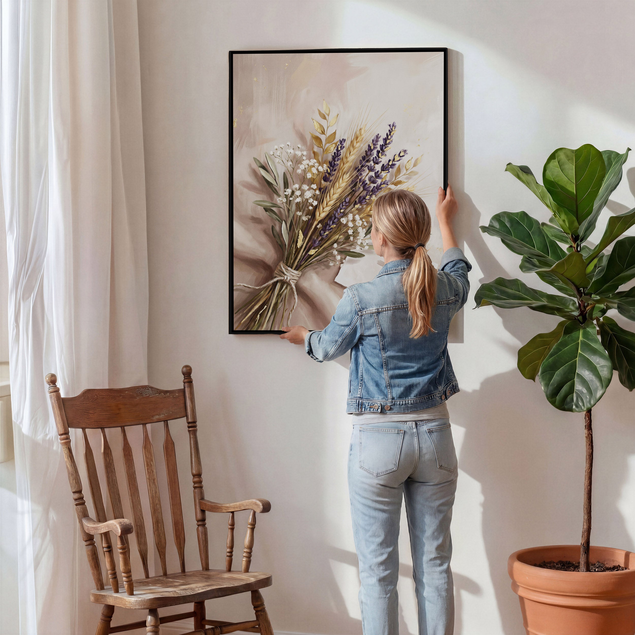 Grace Like Wildflowers - Canvas
