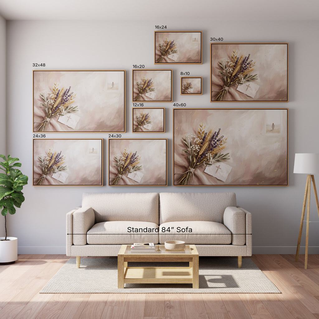 Grace Like Wildflowers - Canvas