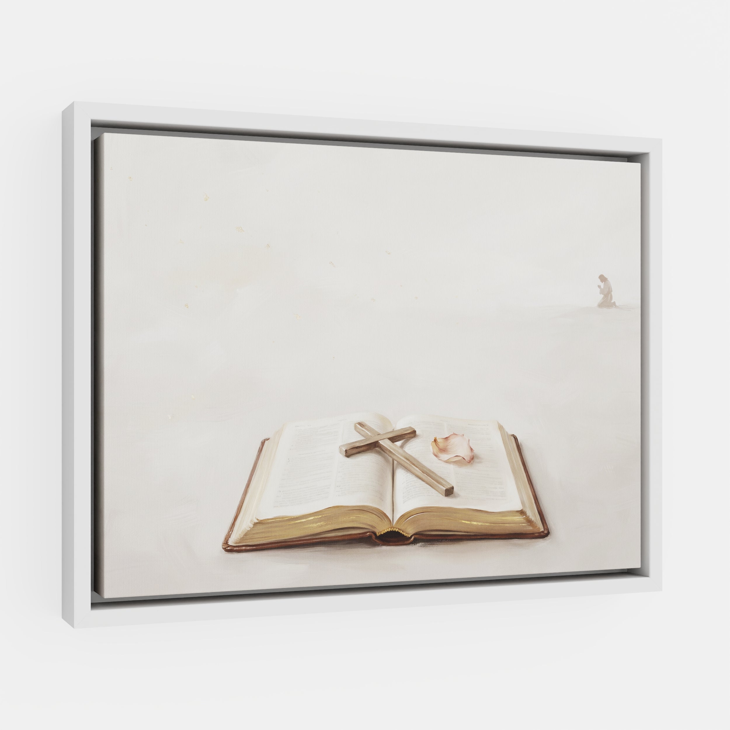 At His Feet - Canvas