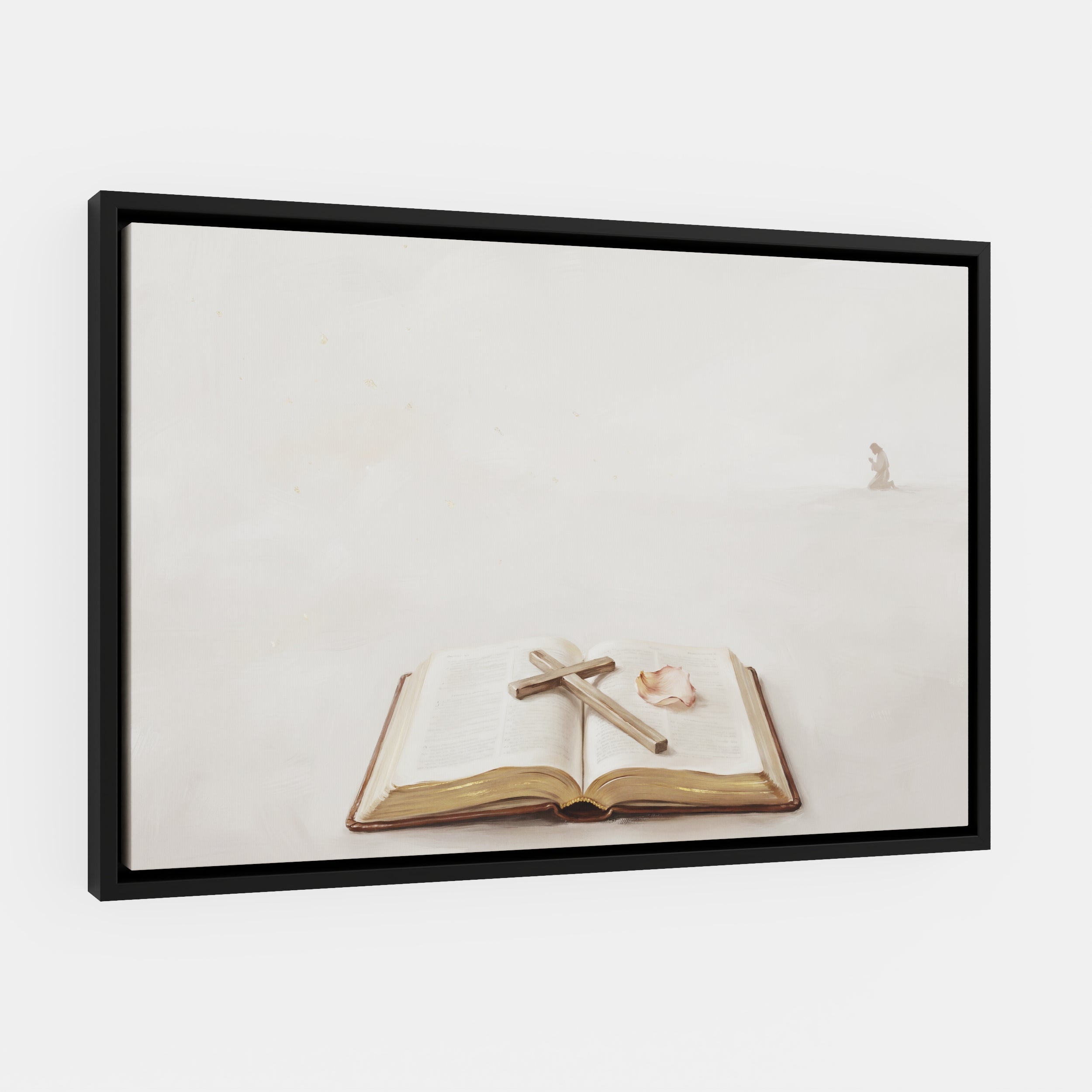 At His Feet - Canvas