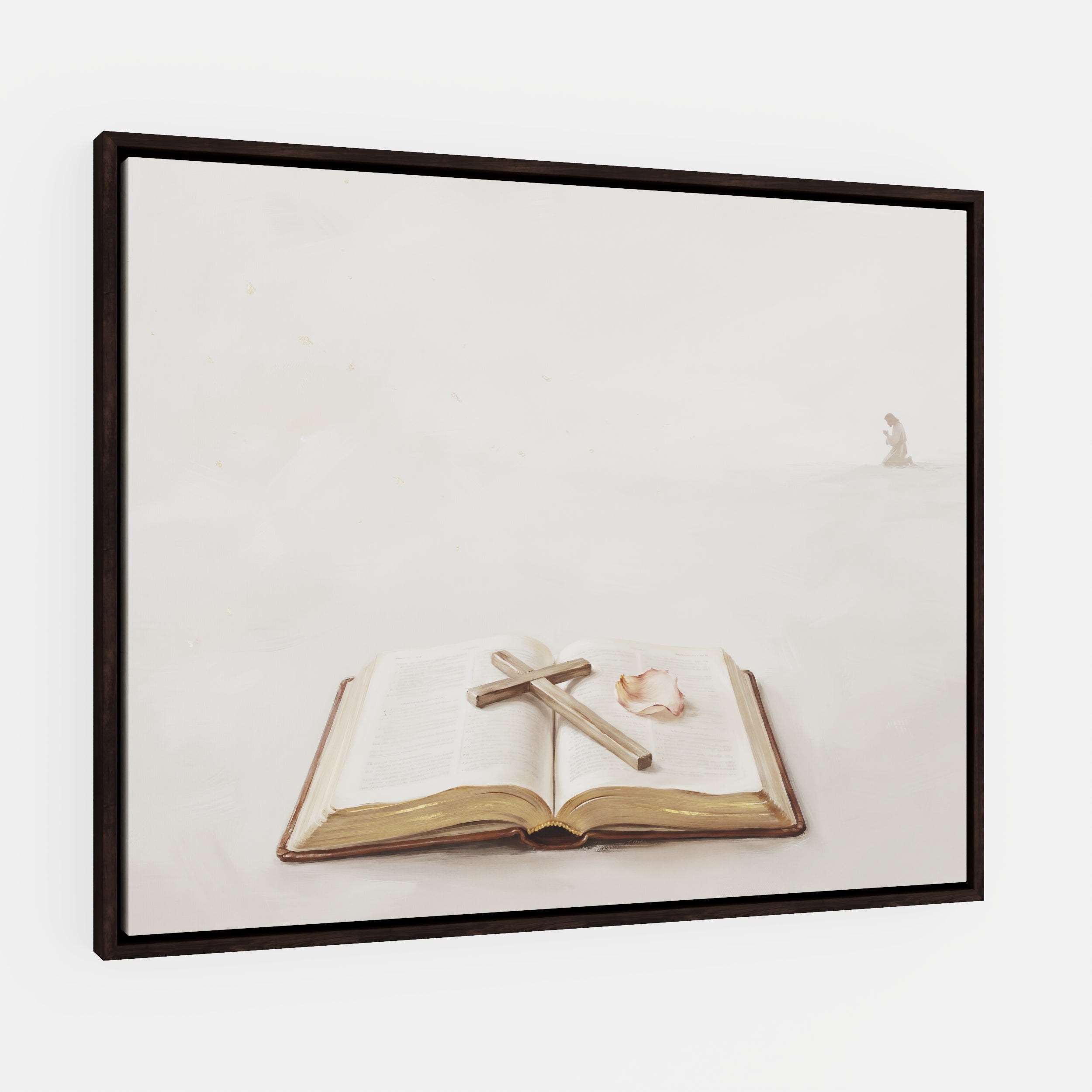 At His Feet - Canvas