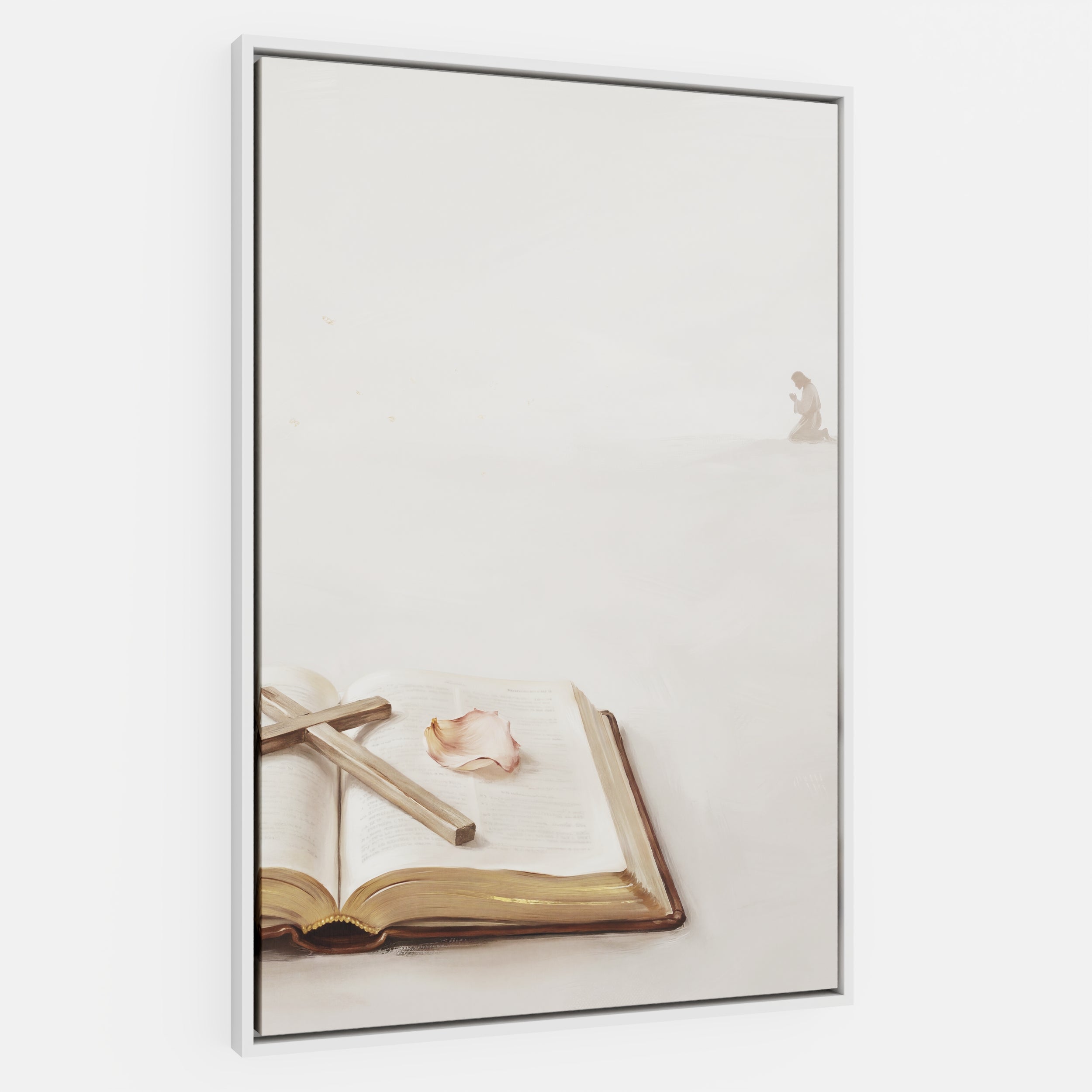 At His Feet - Canvas