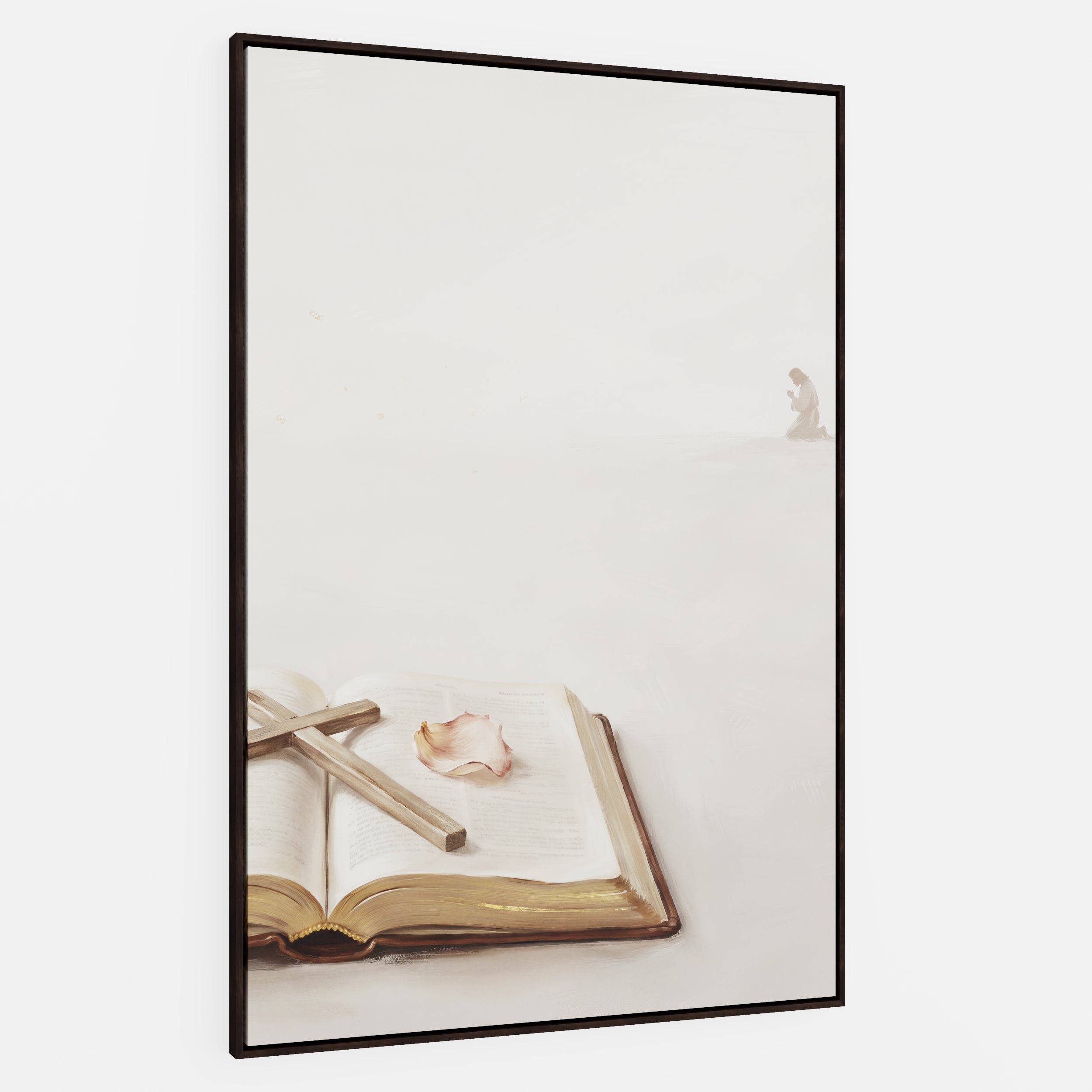 At His Feet - Canvas