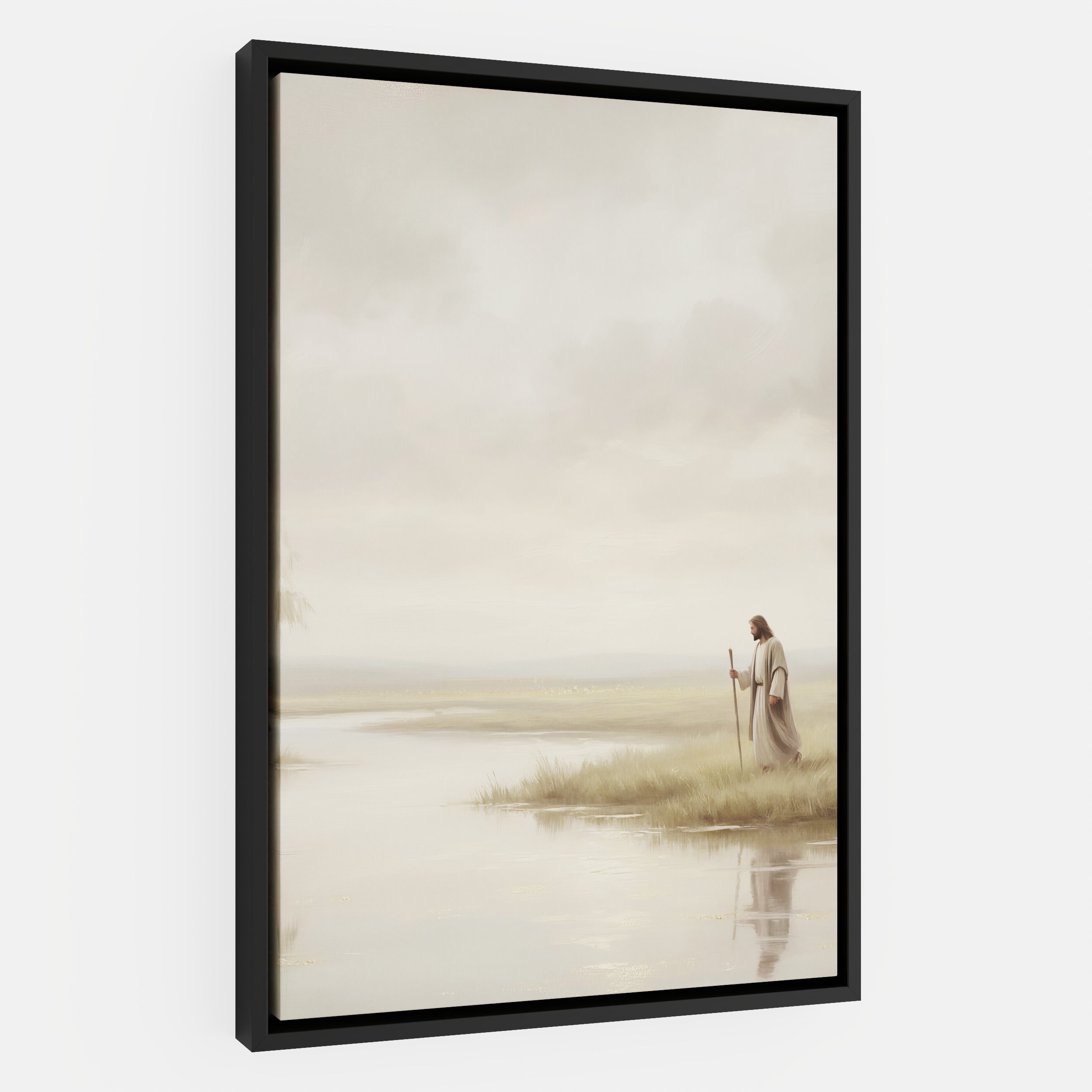He Leads Me Beside Still Waters - Canvas