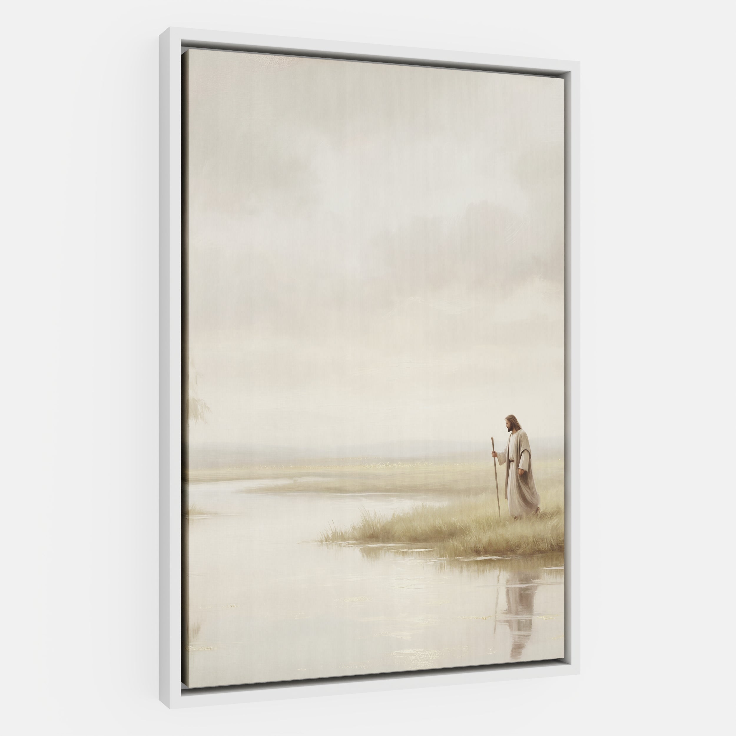 He Leads Me Beside Still Waters - Canvas