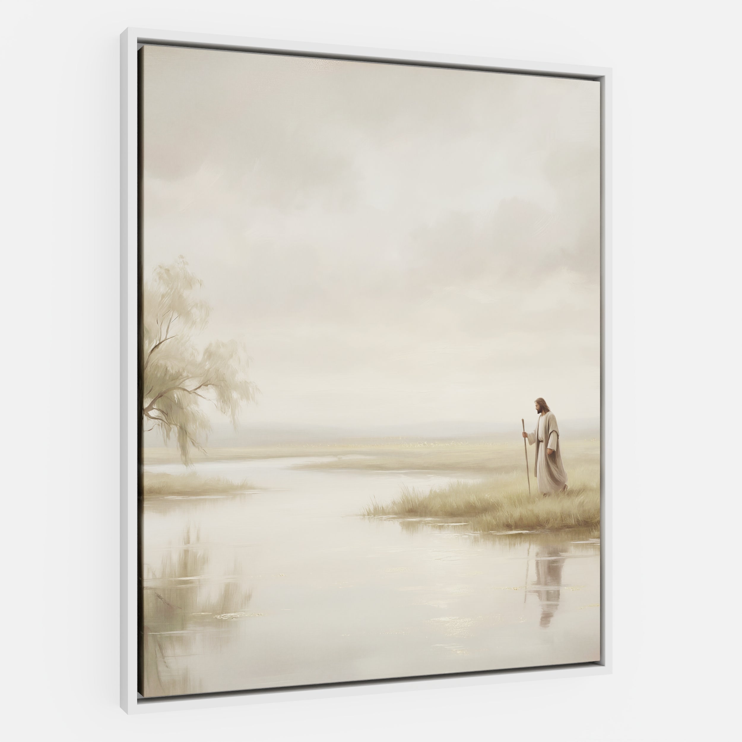 He Leads Me Beside Still Waters - Canvas