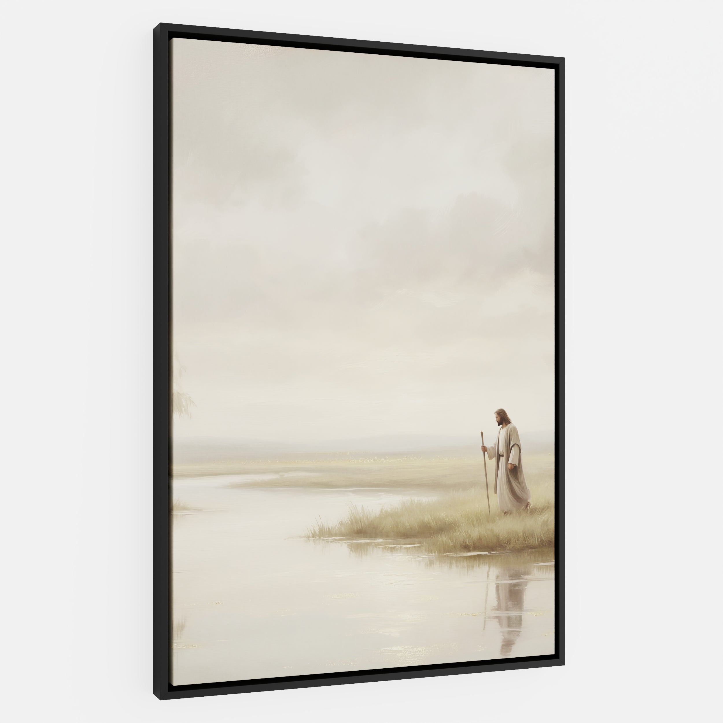 He Leads Me Beside Still Waters - Canvas