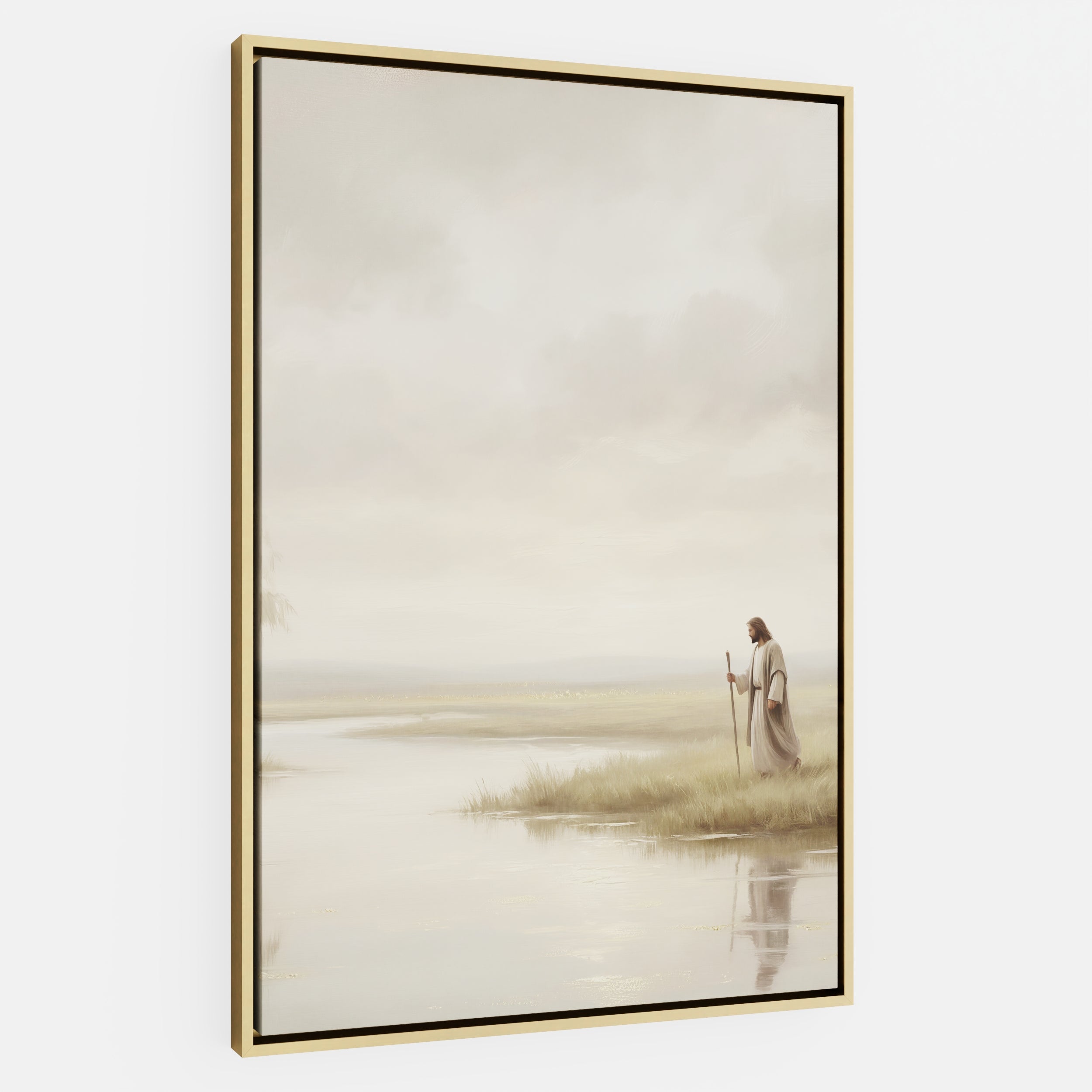 He Leads Me Beside Still Waters - Canvas
