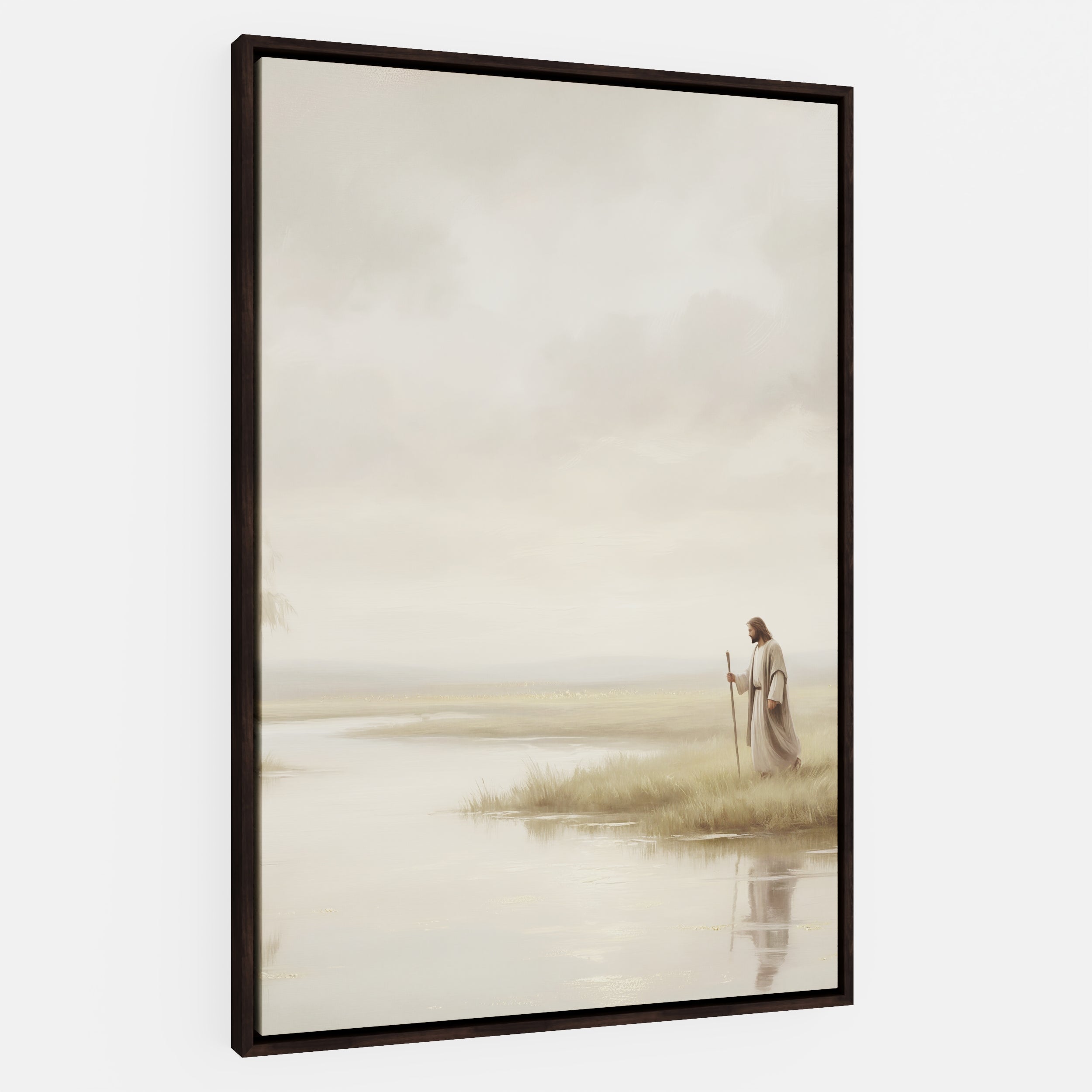 He Leads Me Beside Still Waters - Canvas
