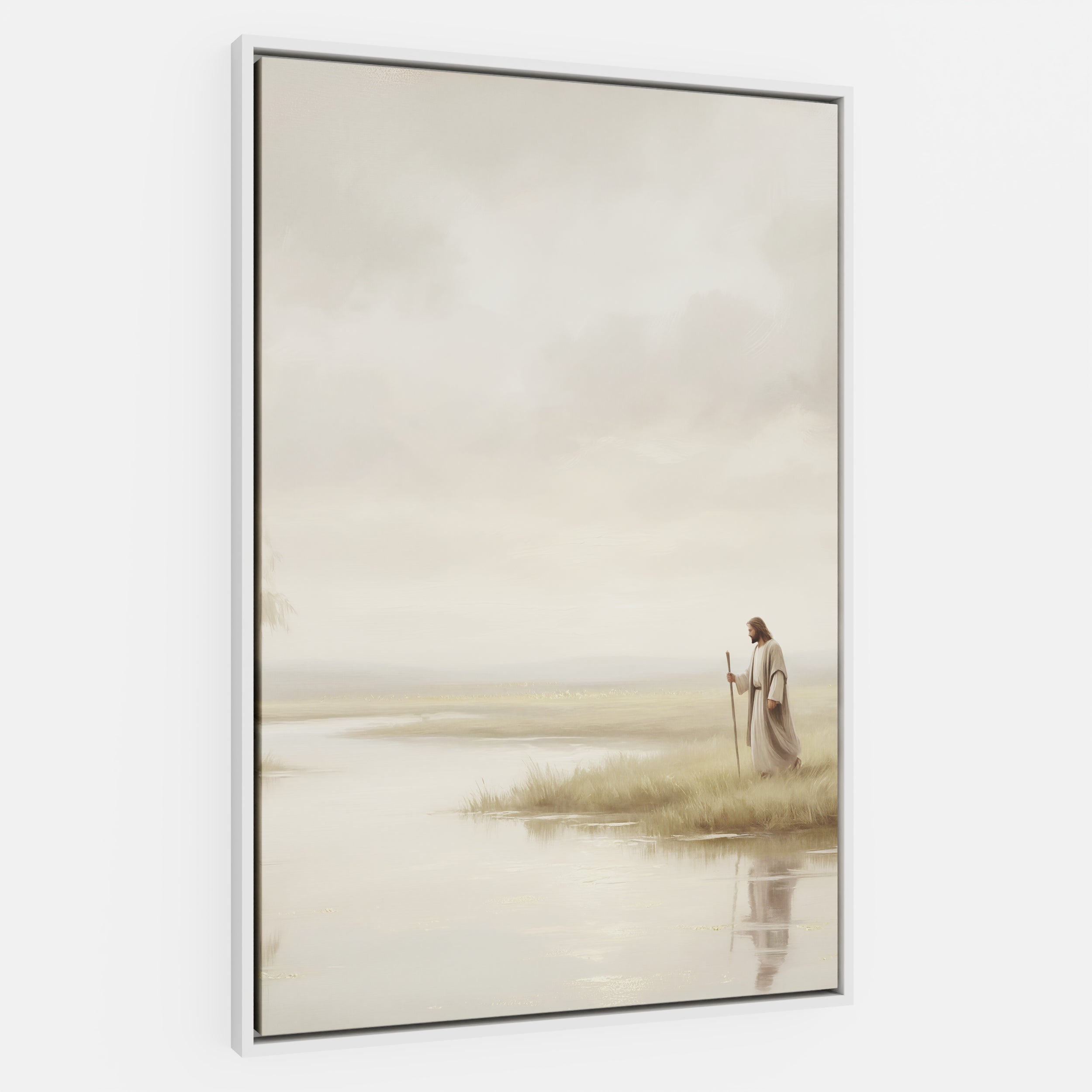 He Leads Me Beside Still Waters - Canvas