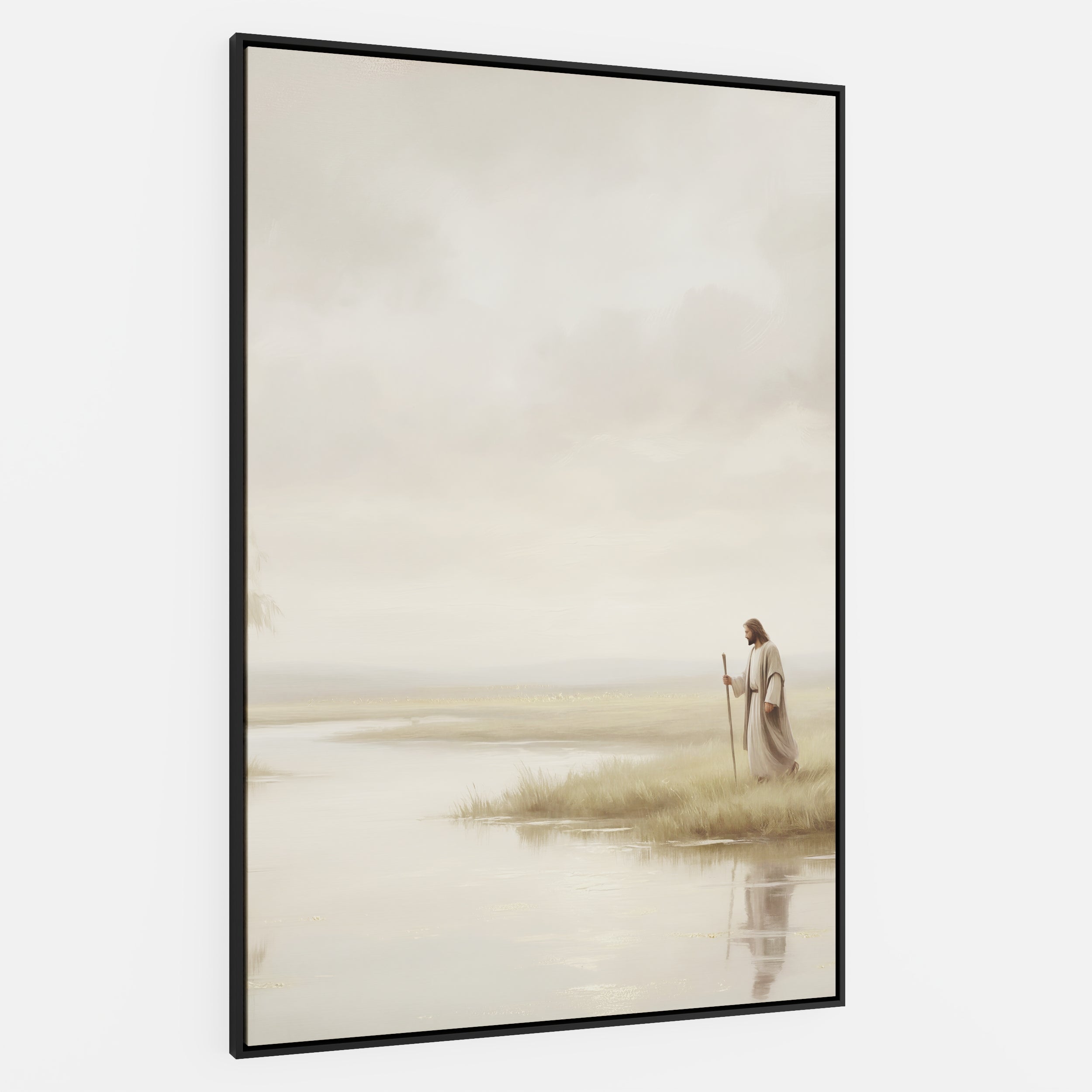 He Leads Me Beside Still Waters - Canvas