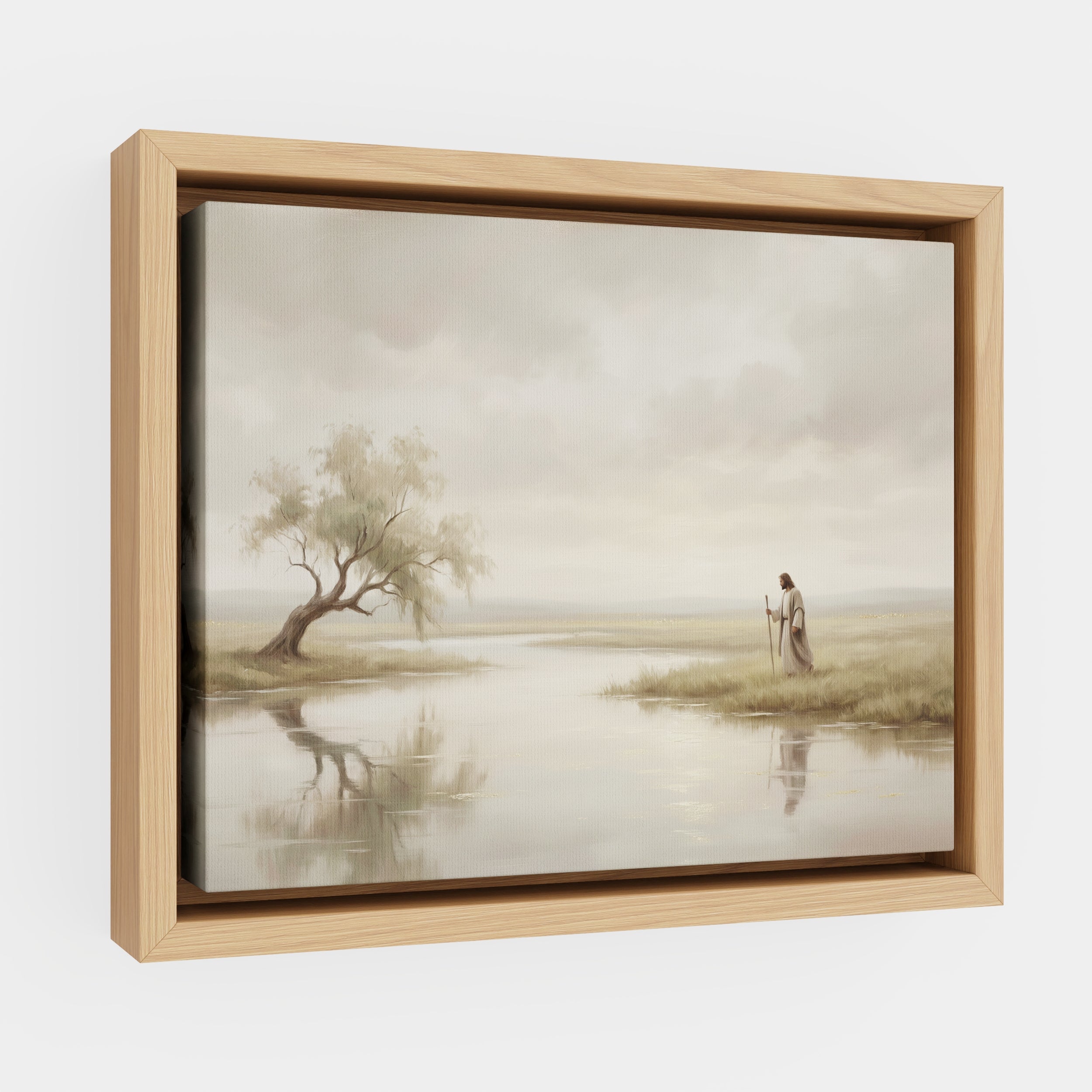 He Leads Me Beside Still Waters - Canvas