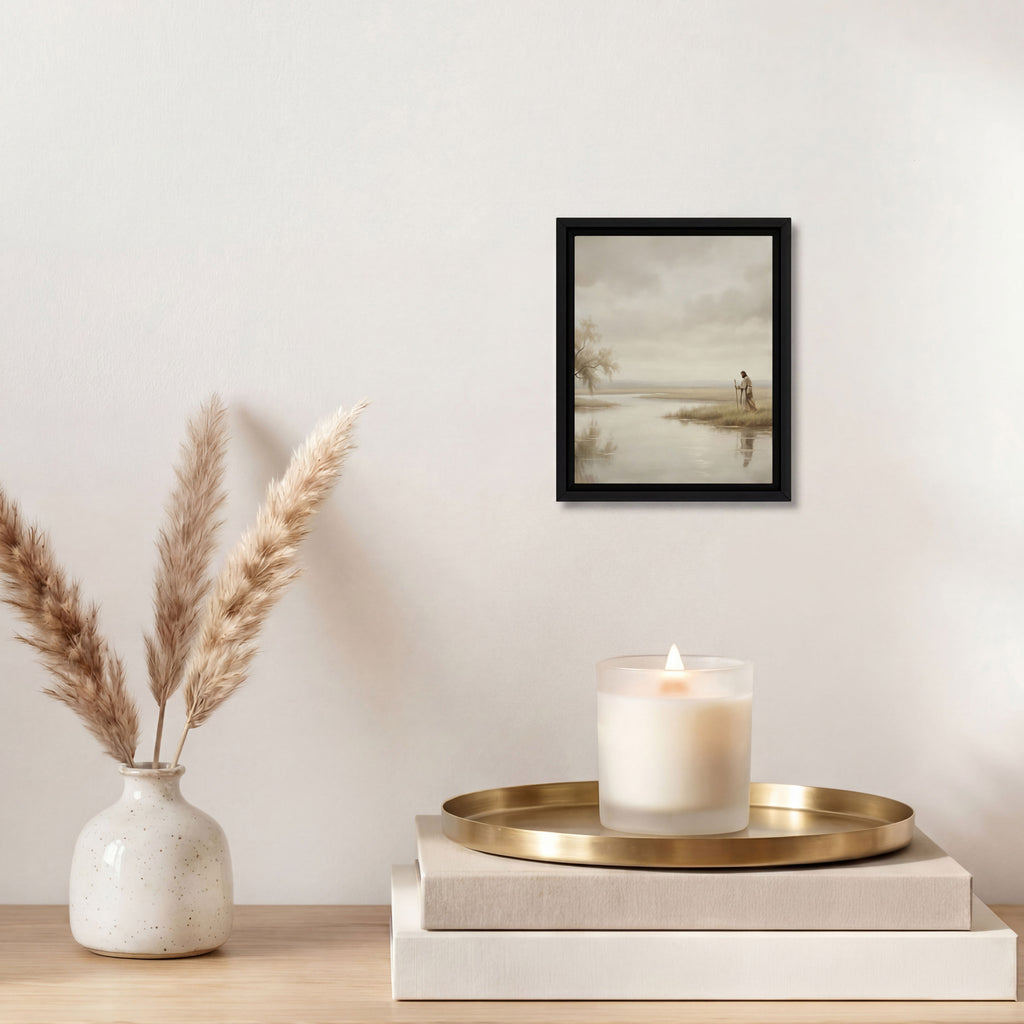 He Leads Me Beside Still Waters - Canvas