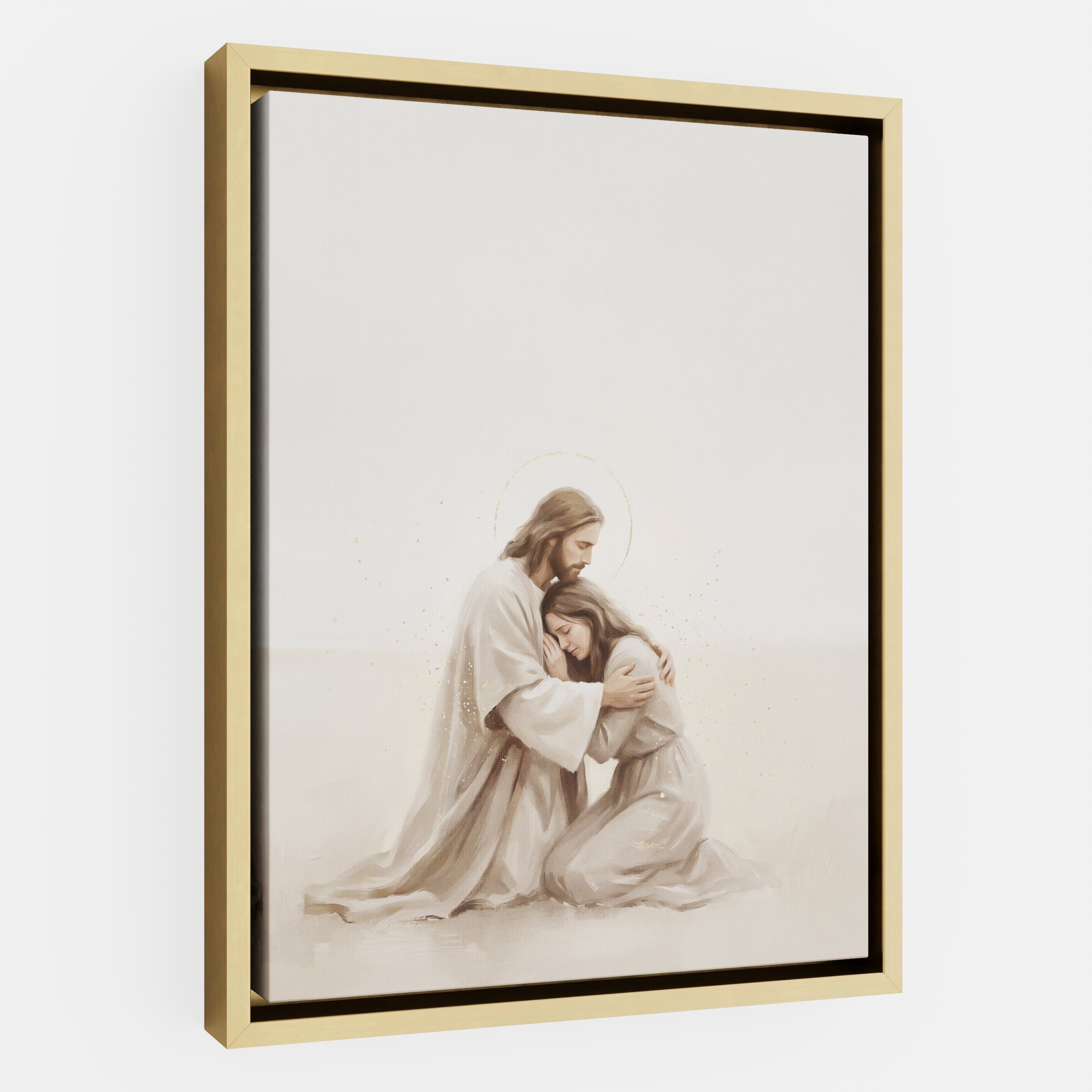 The Tender Embrace - Canvas