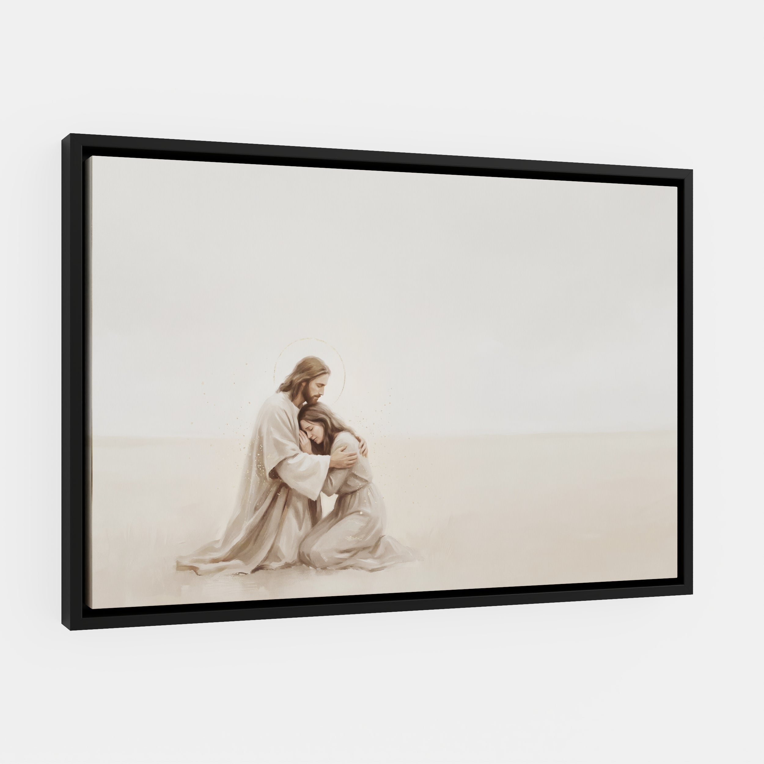 The Tender Embrace - Canvas