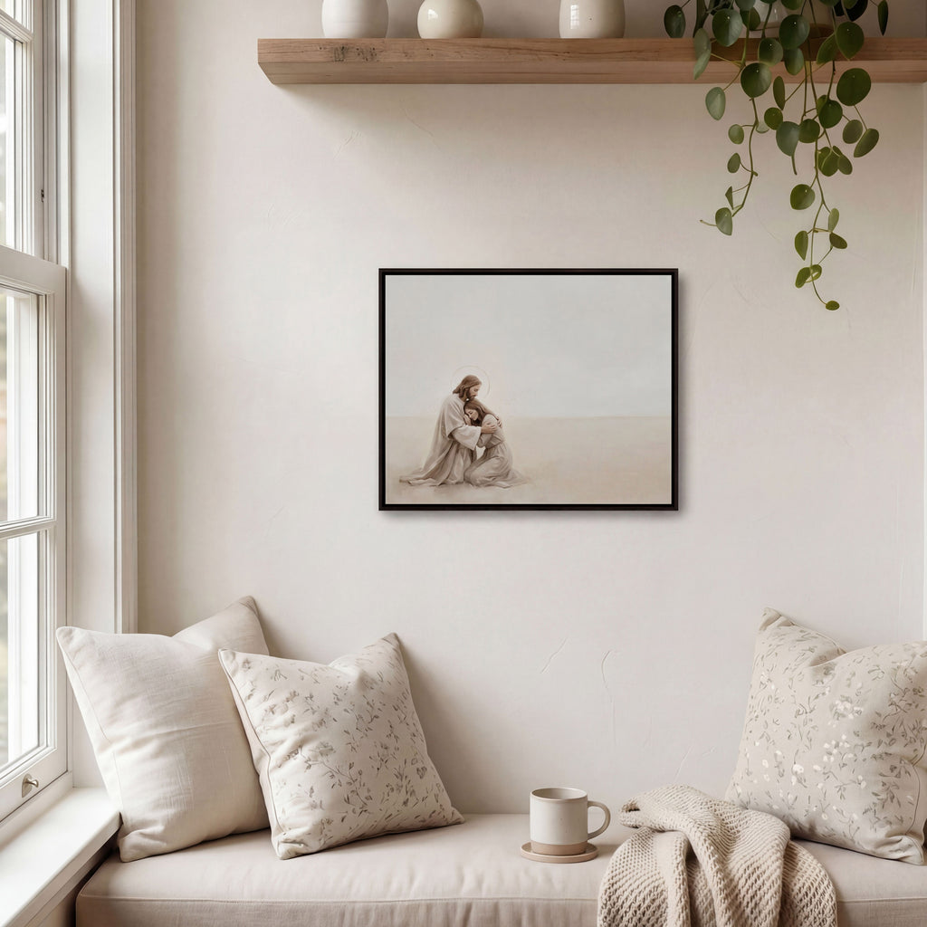The Tender Embrace - Canvas