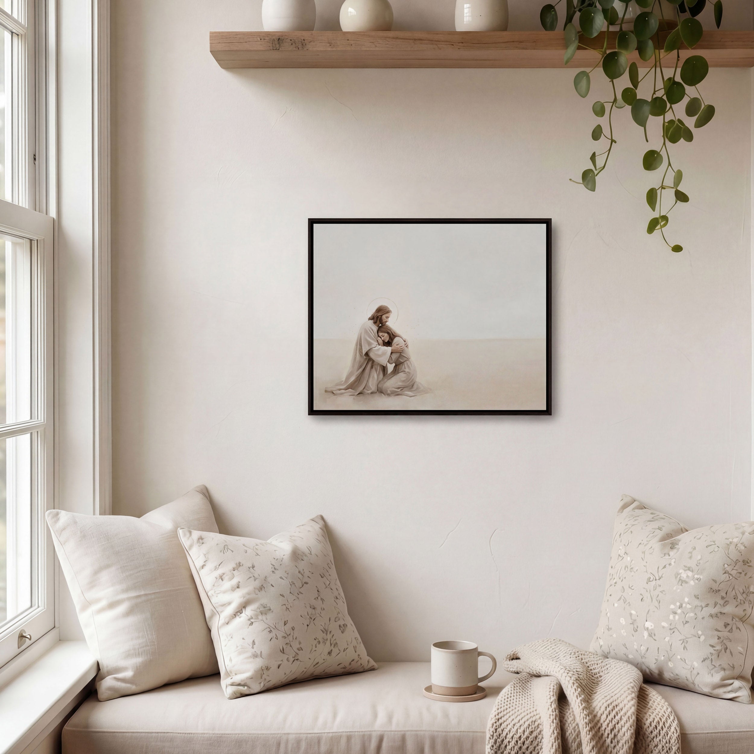 The Tender Embrace - Canvas