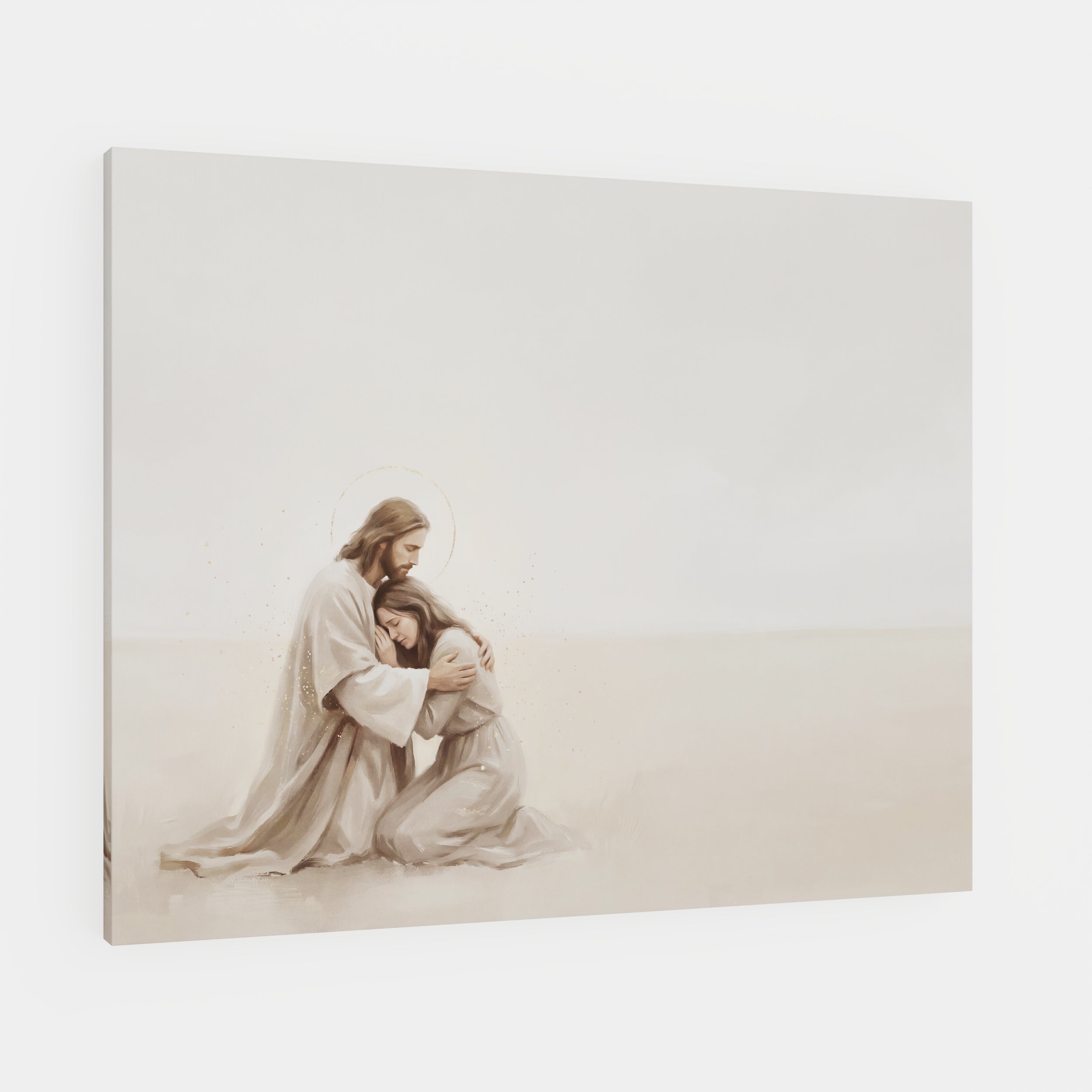 The Tender Embrace - Canvas
