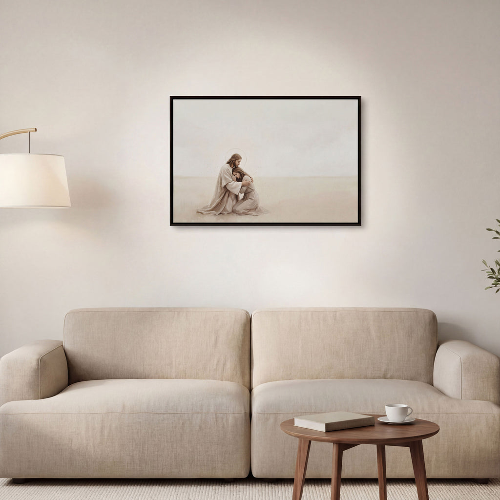 The Tender Embrace - Canvas