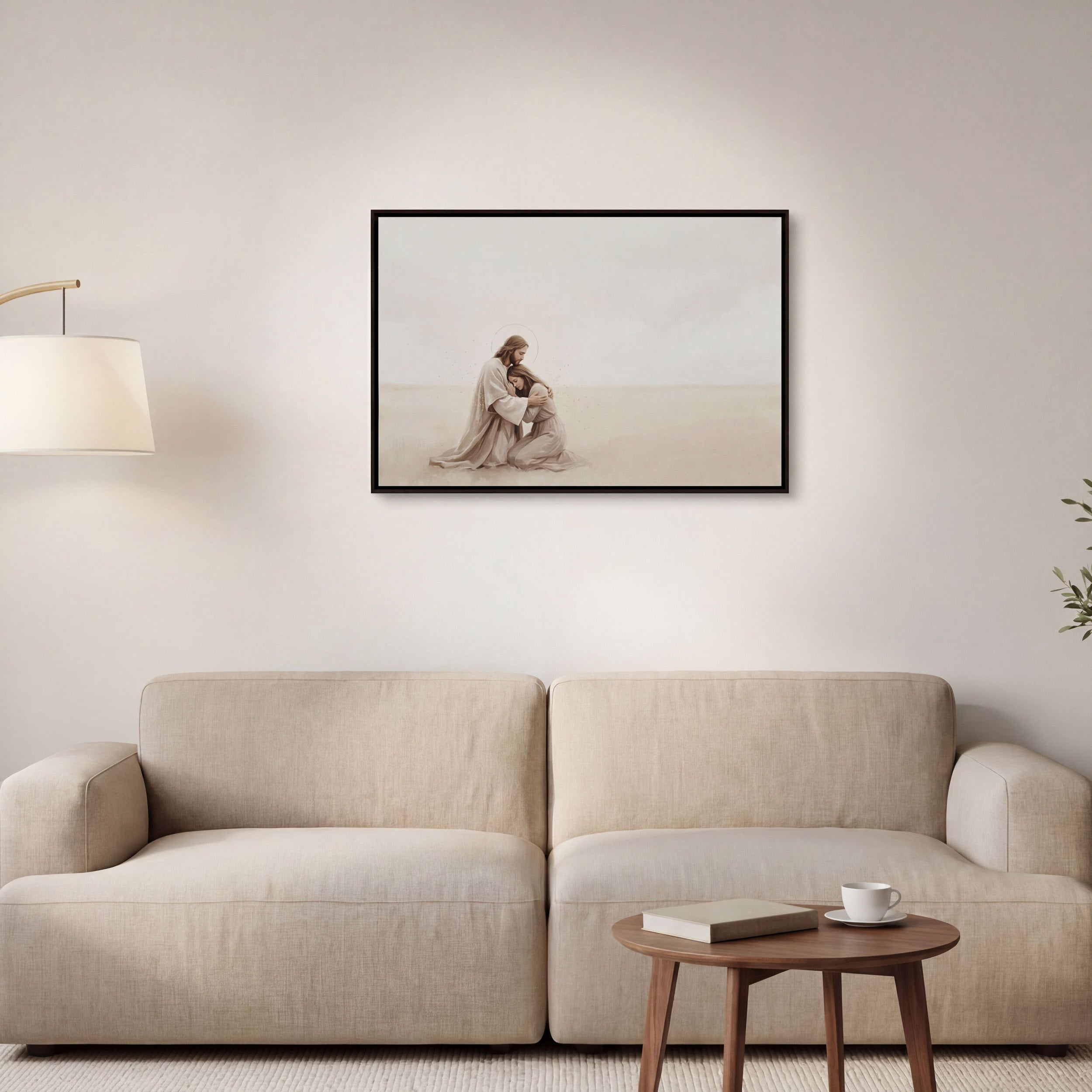 The Tender Embrace - Canvas