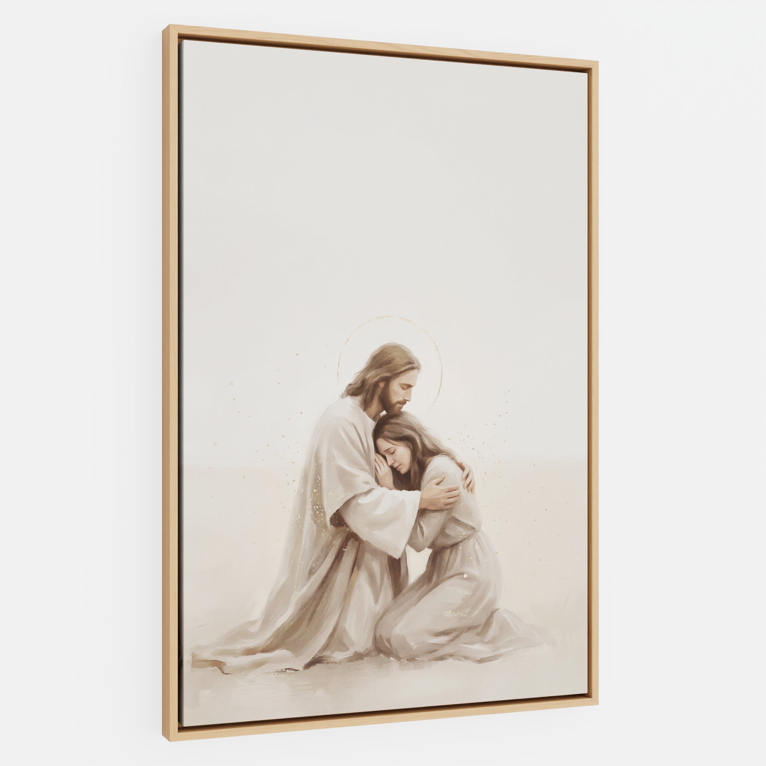 The Tender Embrace - Canvas