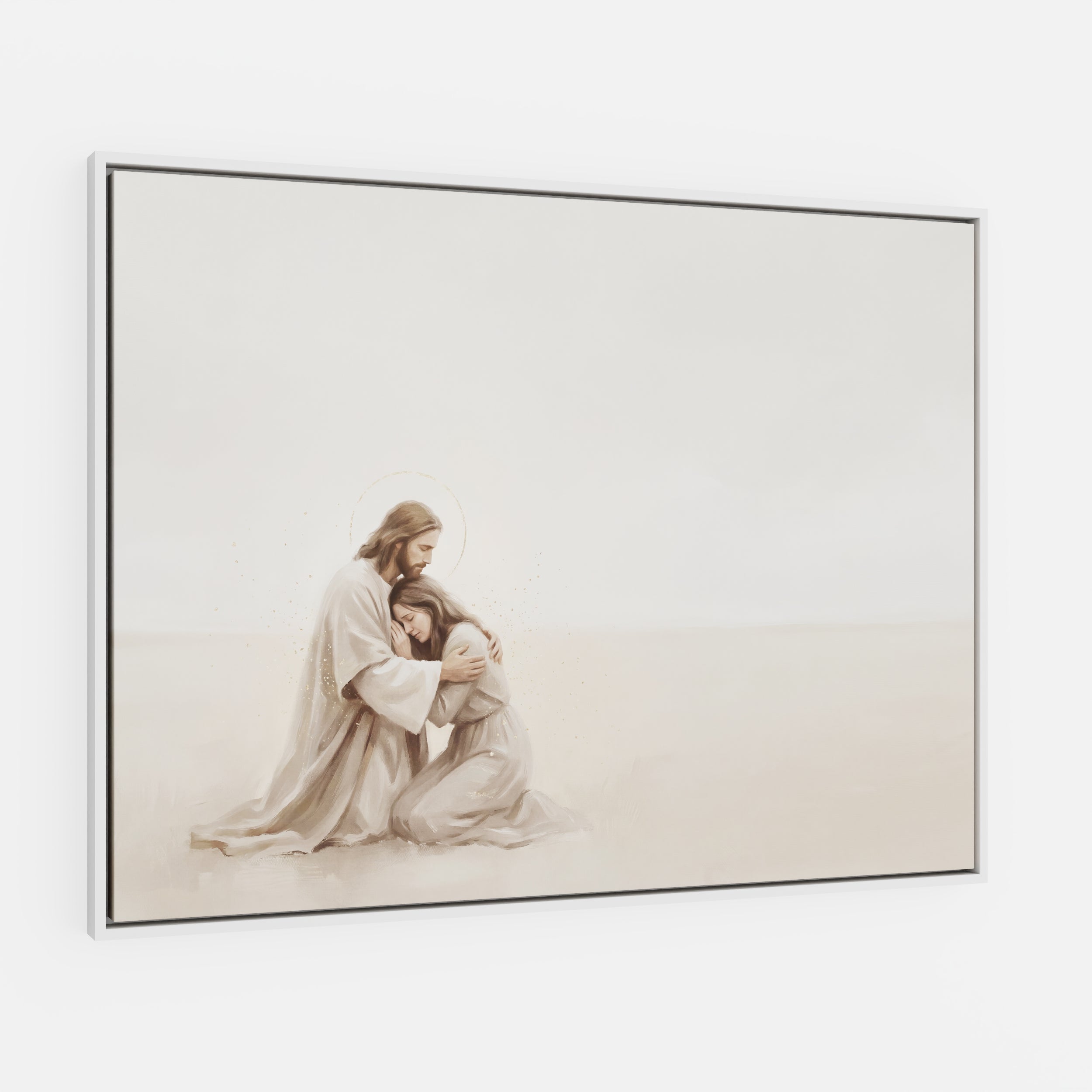 The Tender Embrace - Canvas