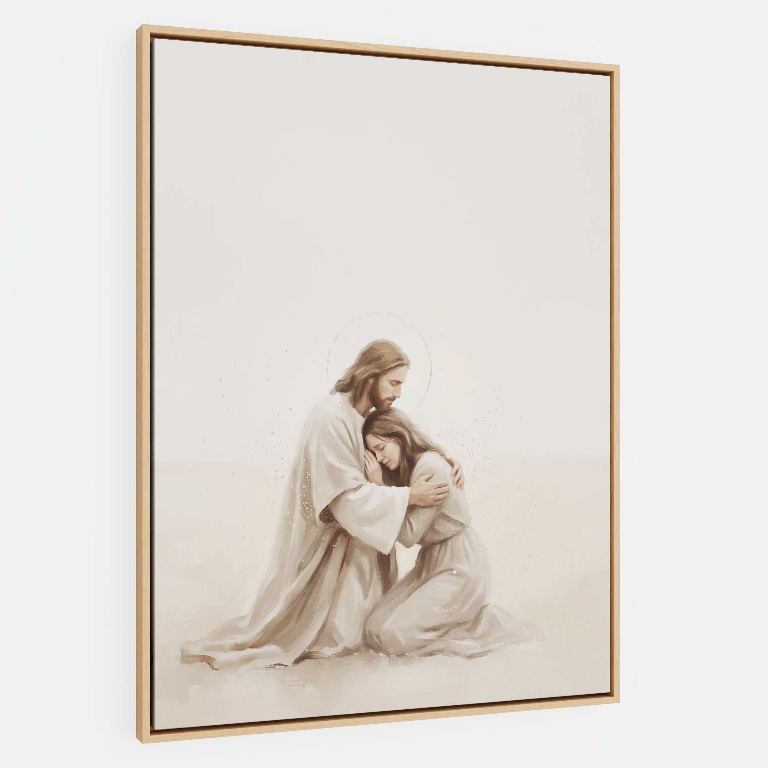 The Tender Embrace - Canvas