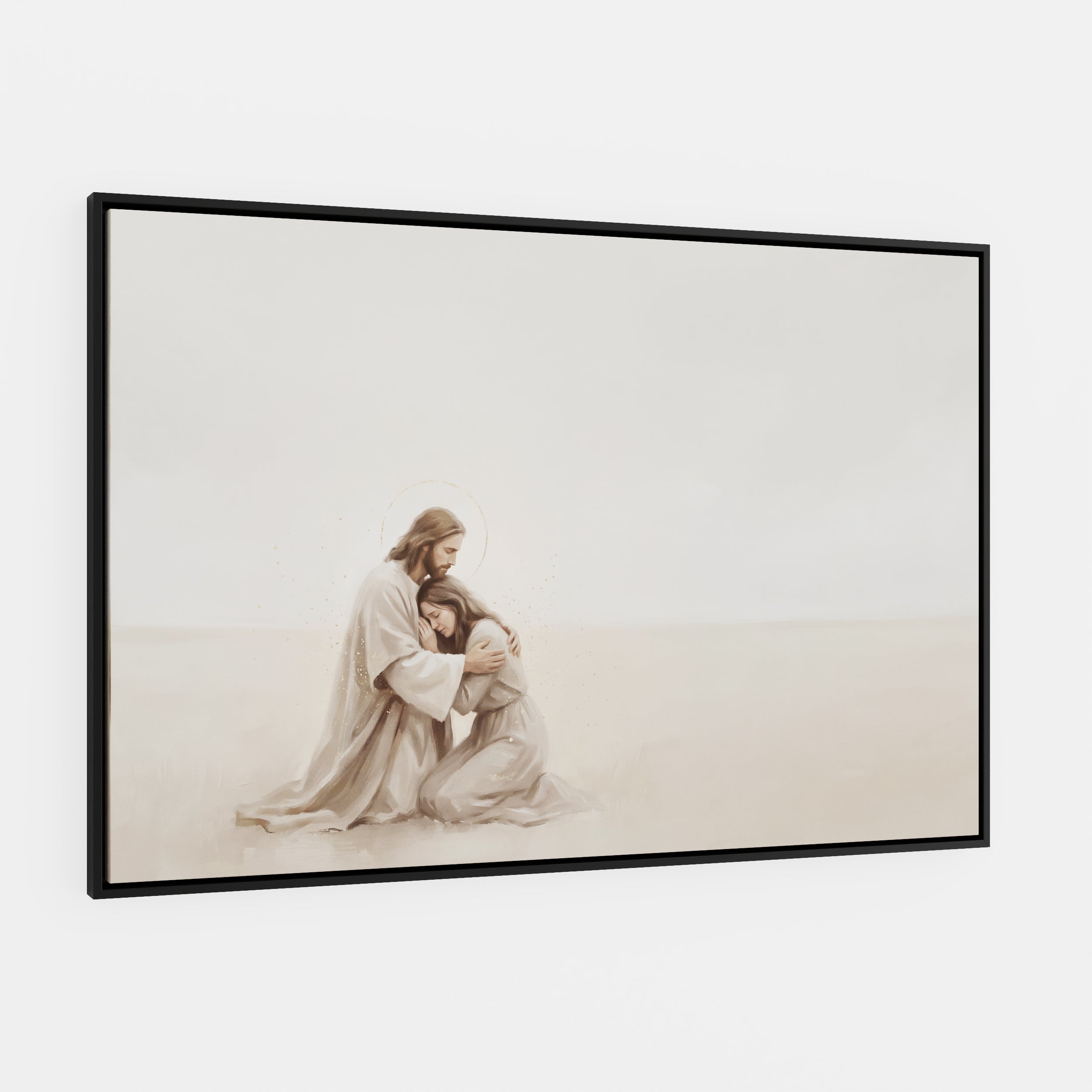 The Tender Embrace - Canvas