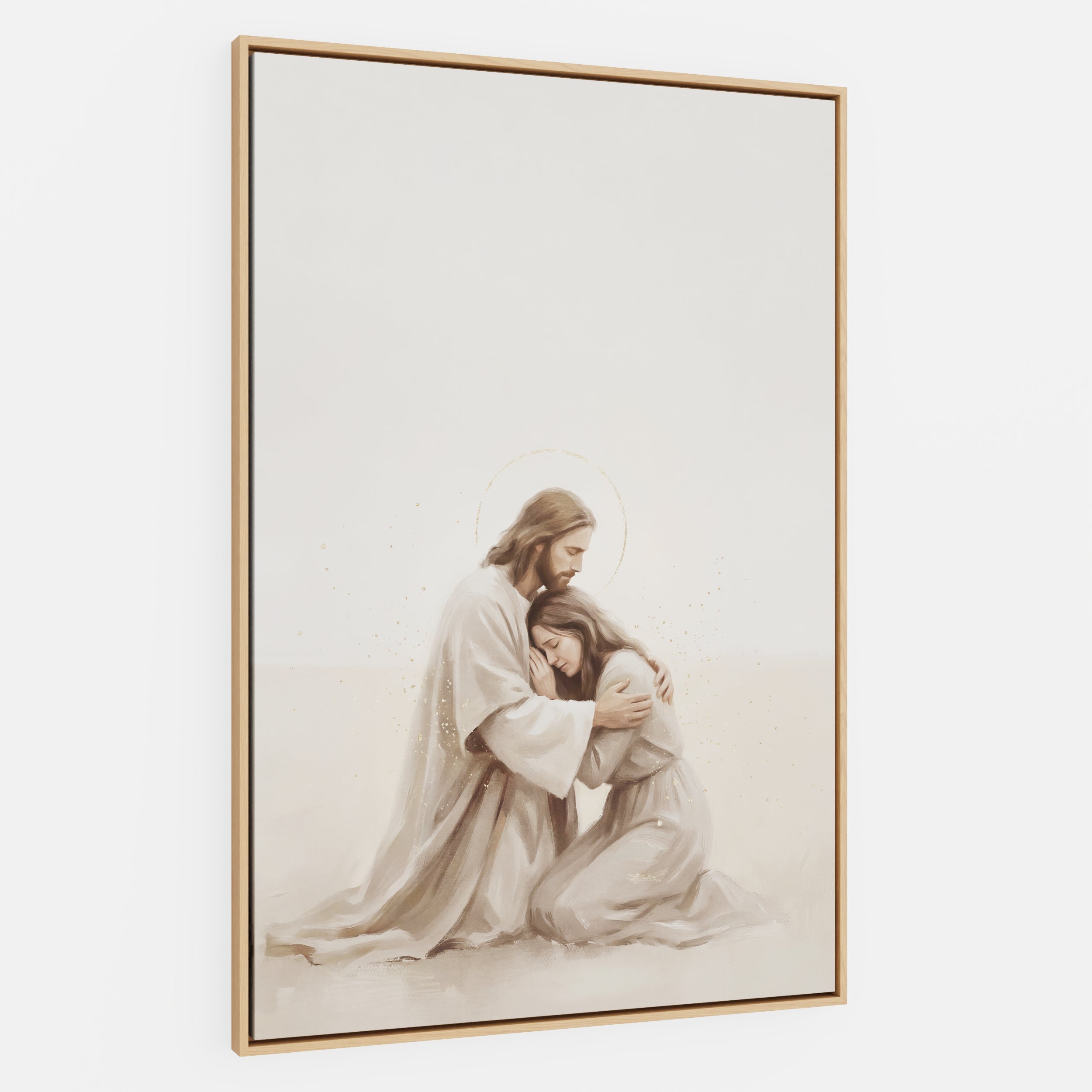 The Tender Embrace - Canvas