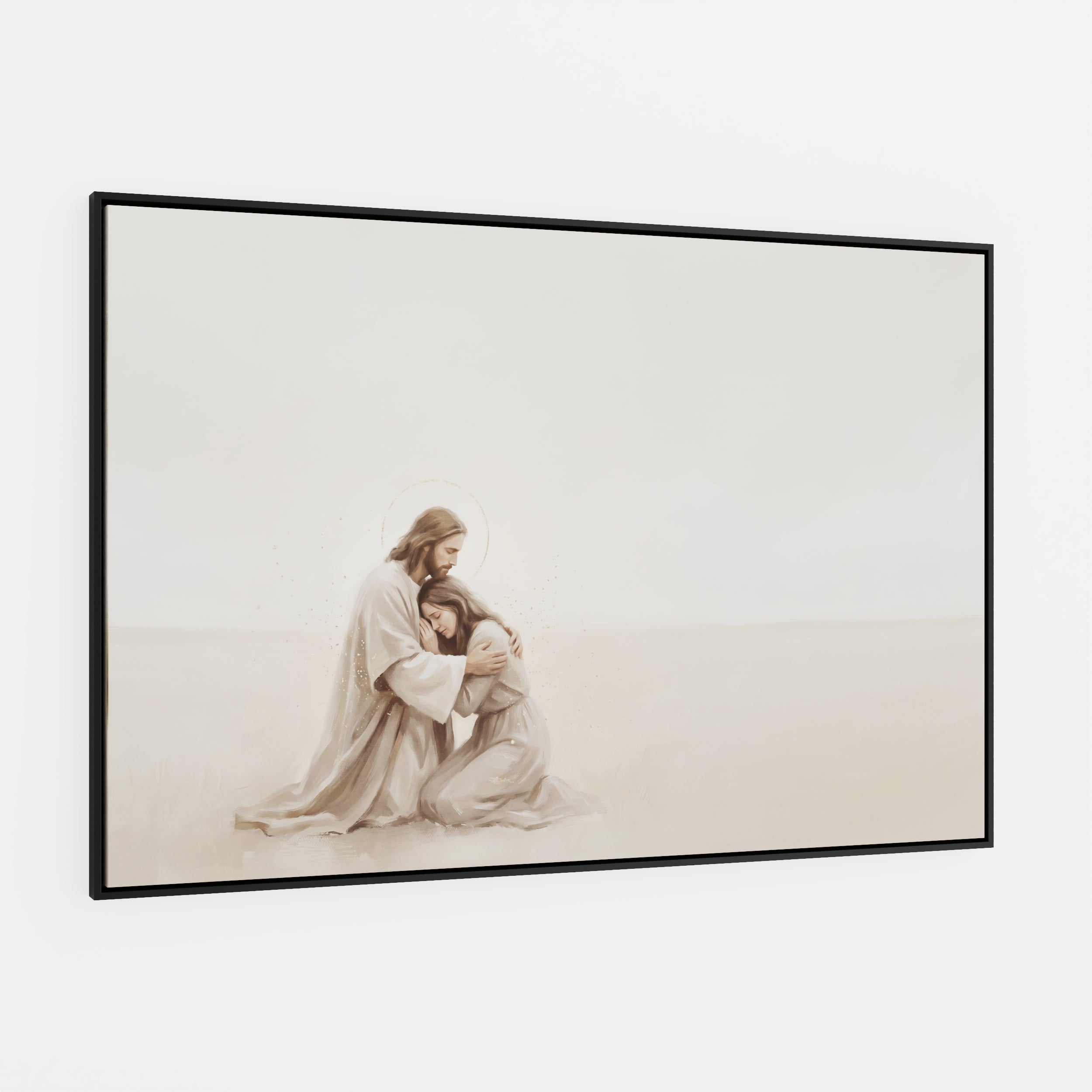 The Tender Embrace - Canvas