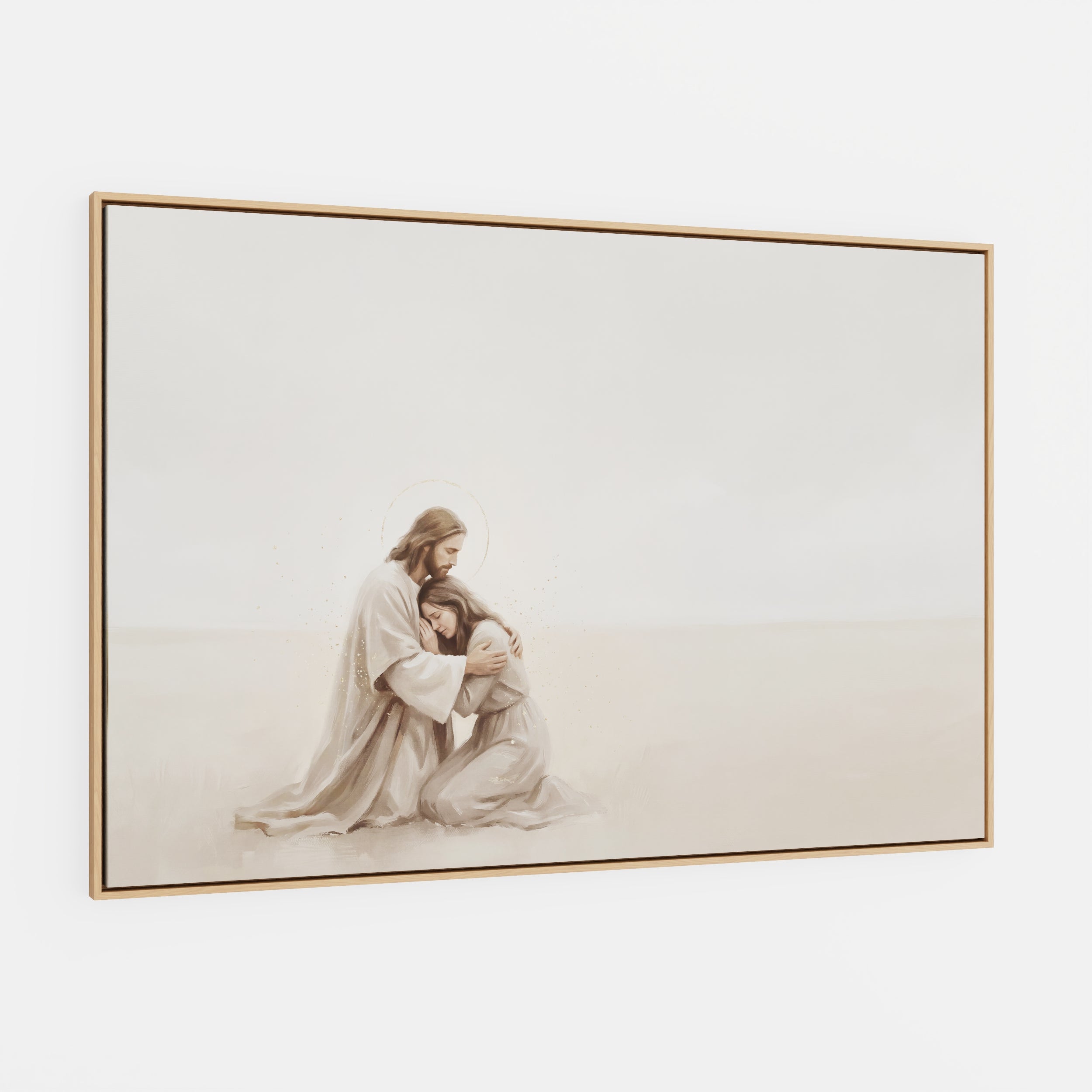 The Tender Embrace - Canvas