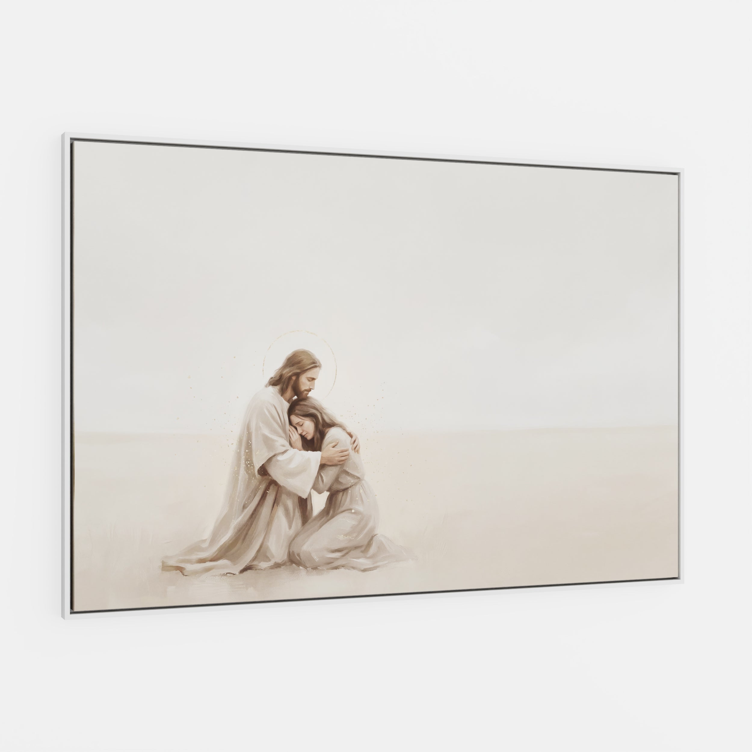 The Tender Embrace - Canvas