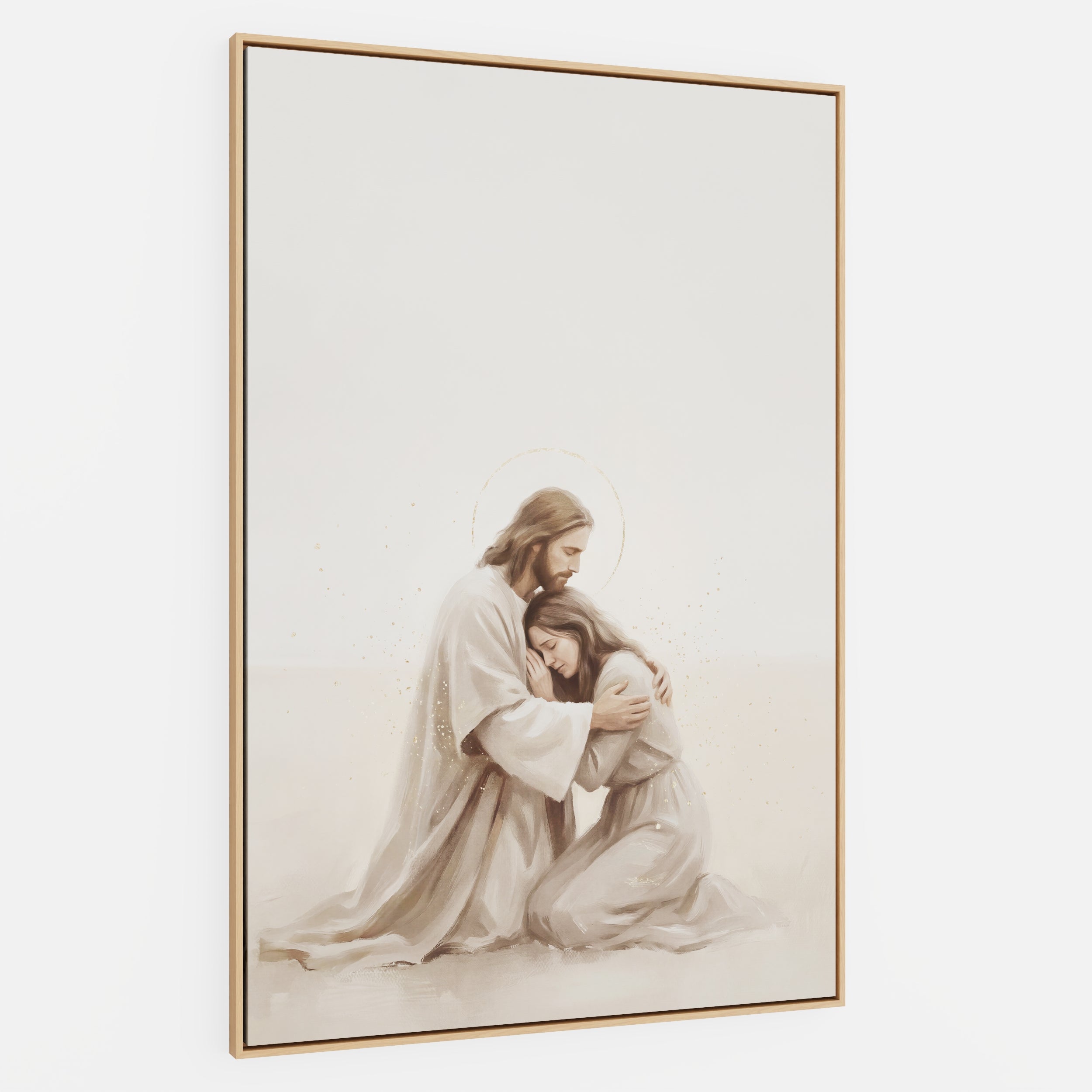 The Tender Embrace - Canvas