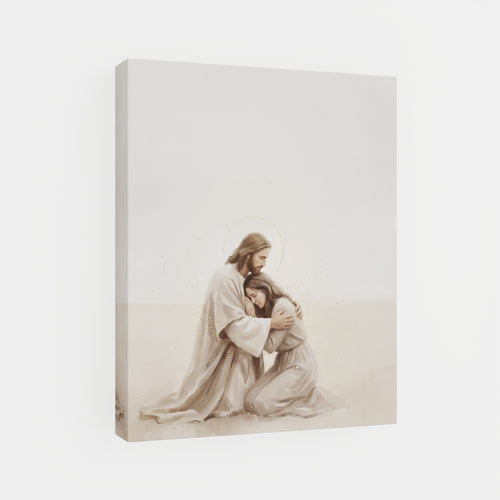 The Tender Embrace - Canvas