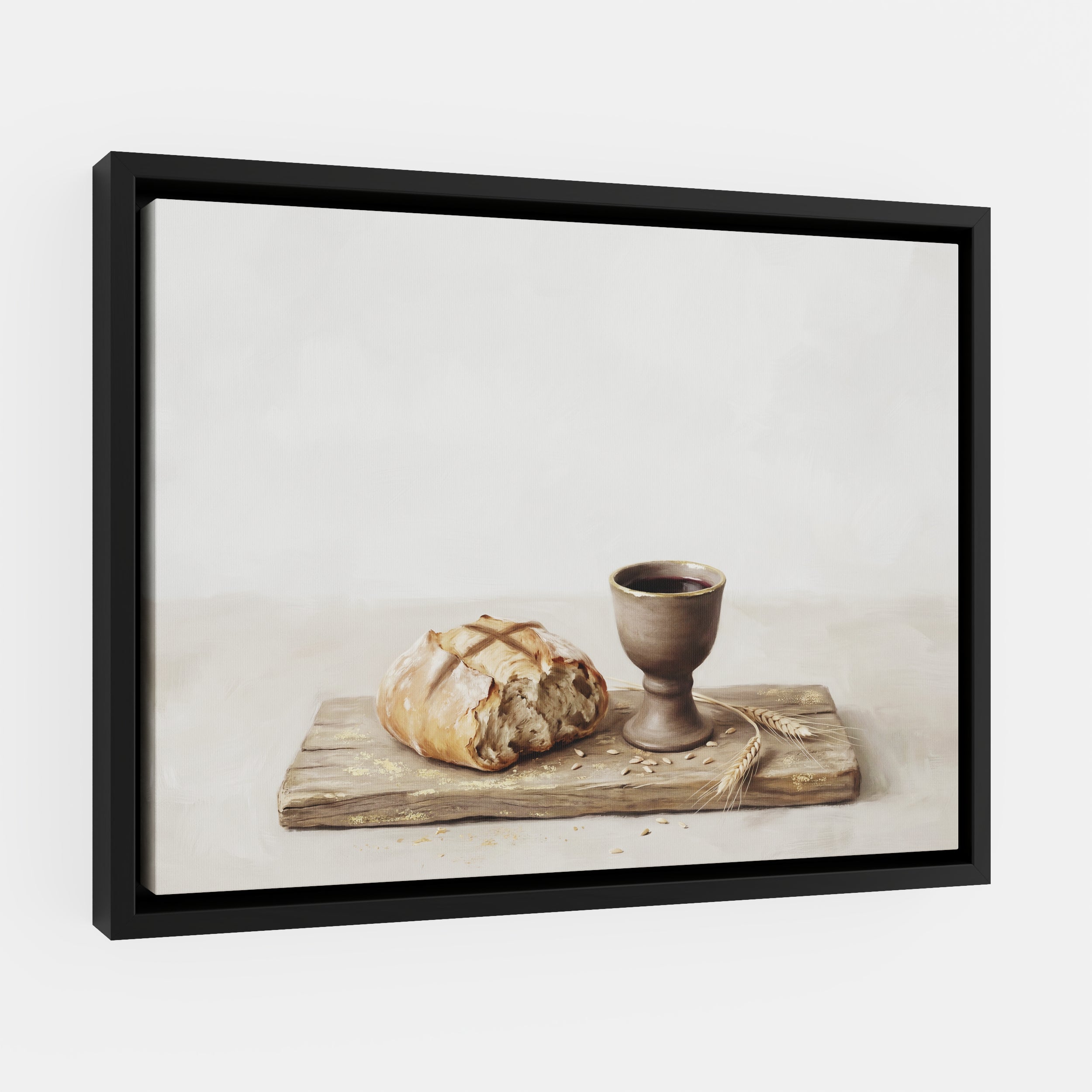 Bread Broken in Silence - Canvas