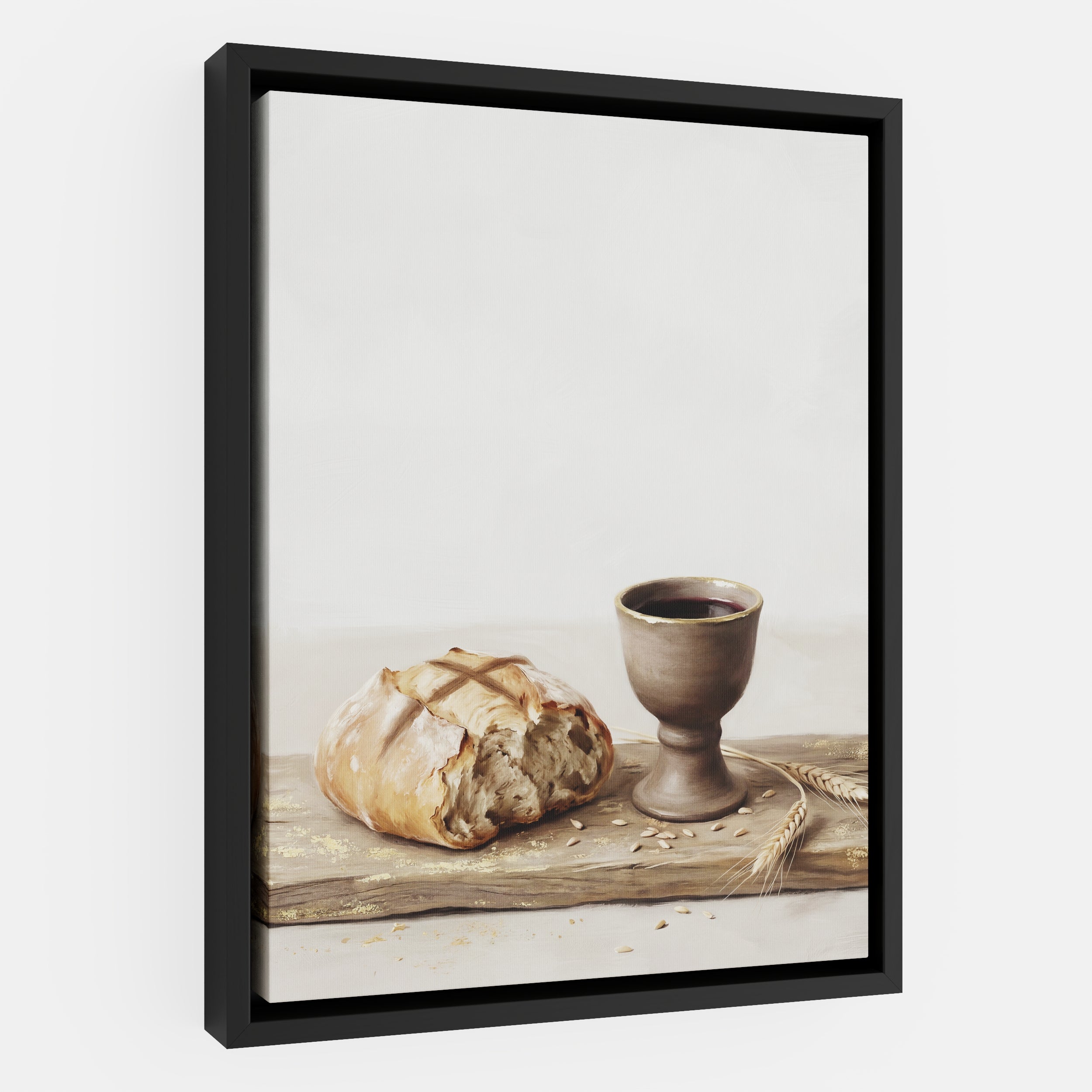 Bread Broken in Silence - Canvas