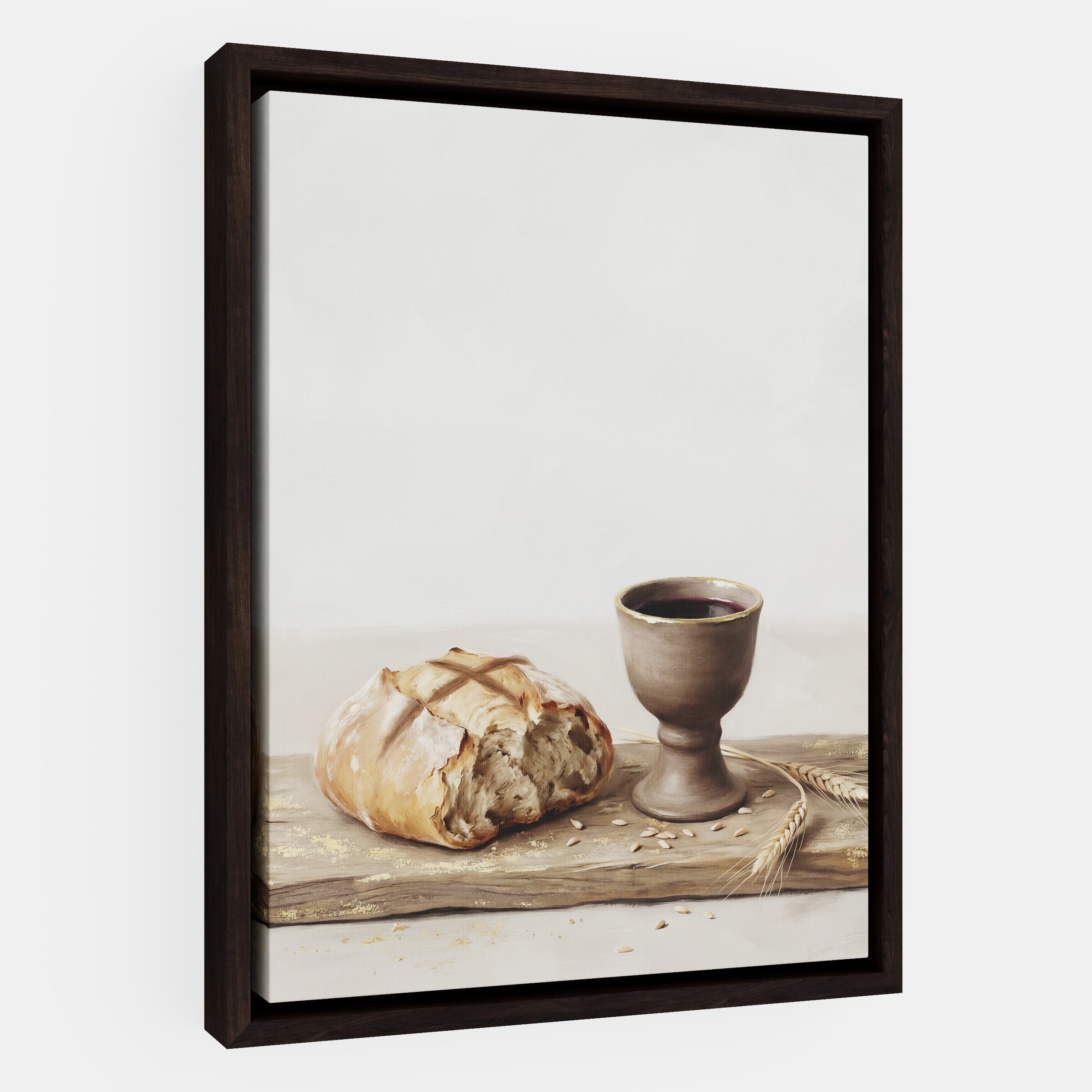 Bread Broken in Silence - Canvas