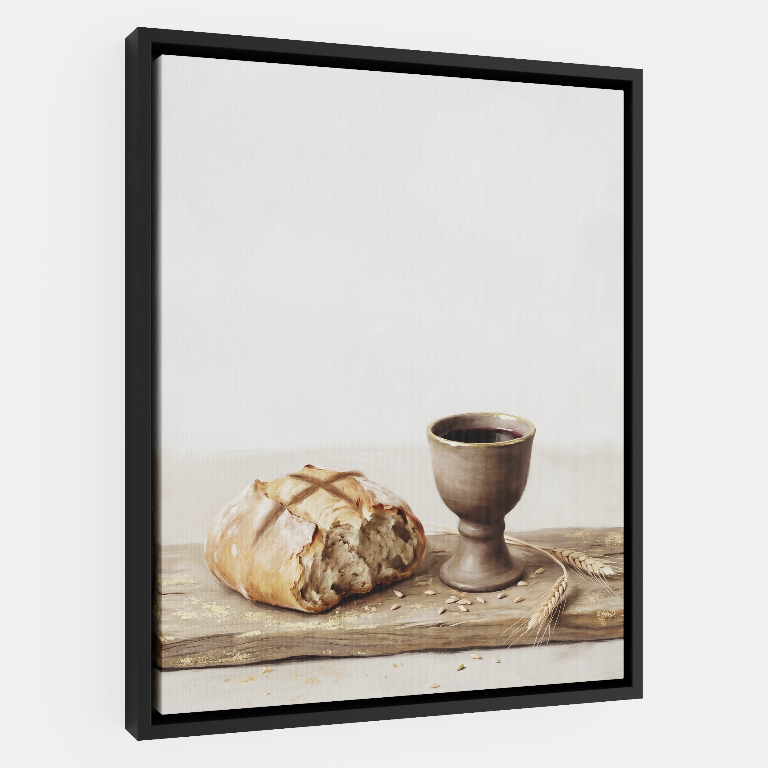Bread Broken in Silence - Canvas