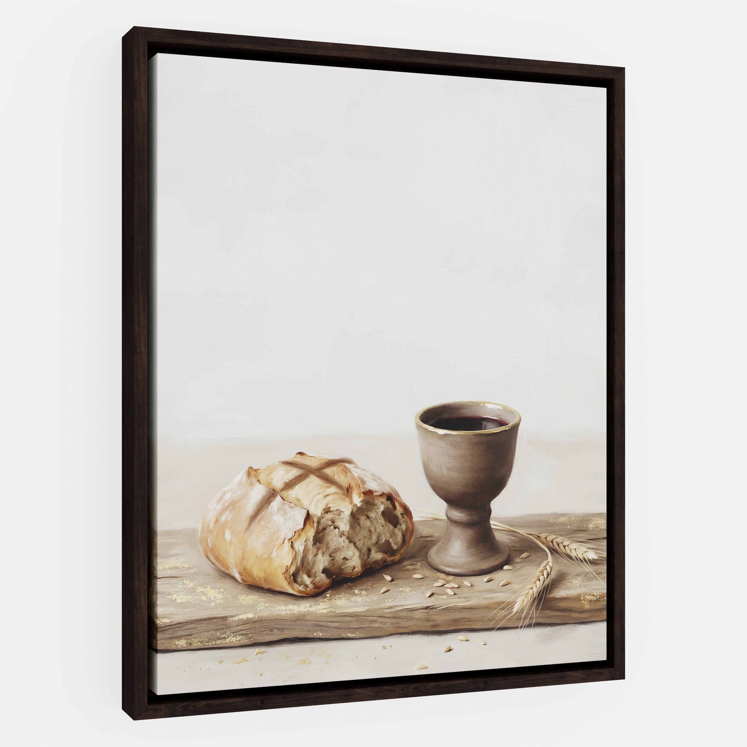 Bread Broken in Silence - Canvas
