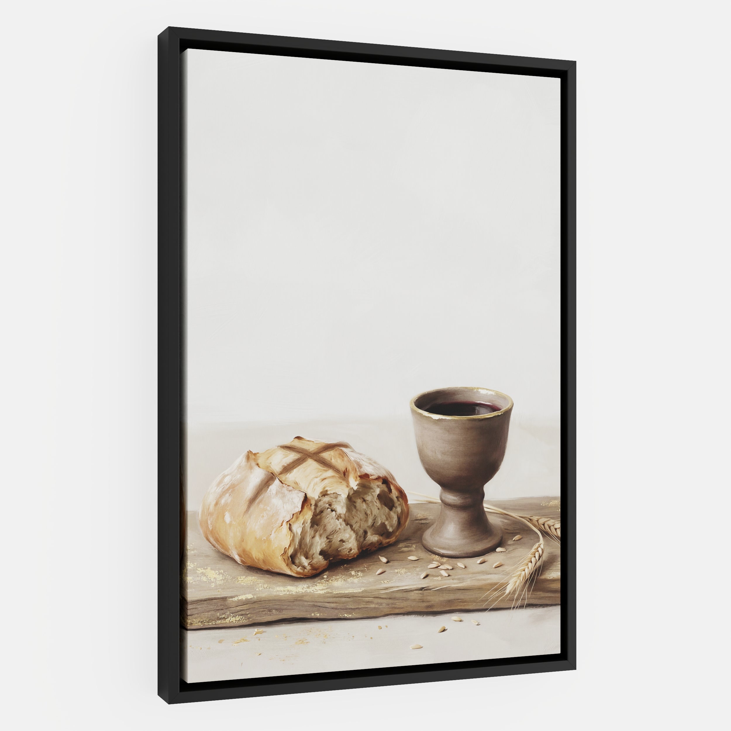 Bread Broken in Silence - Canvas