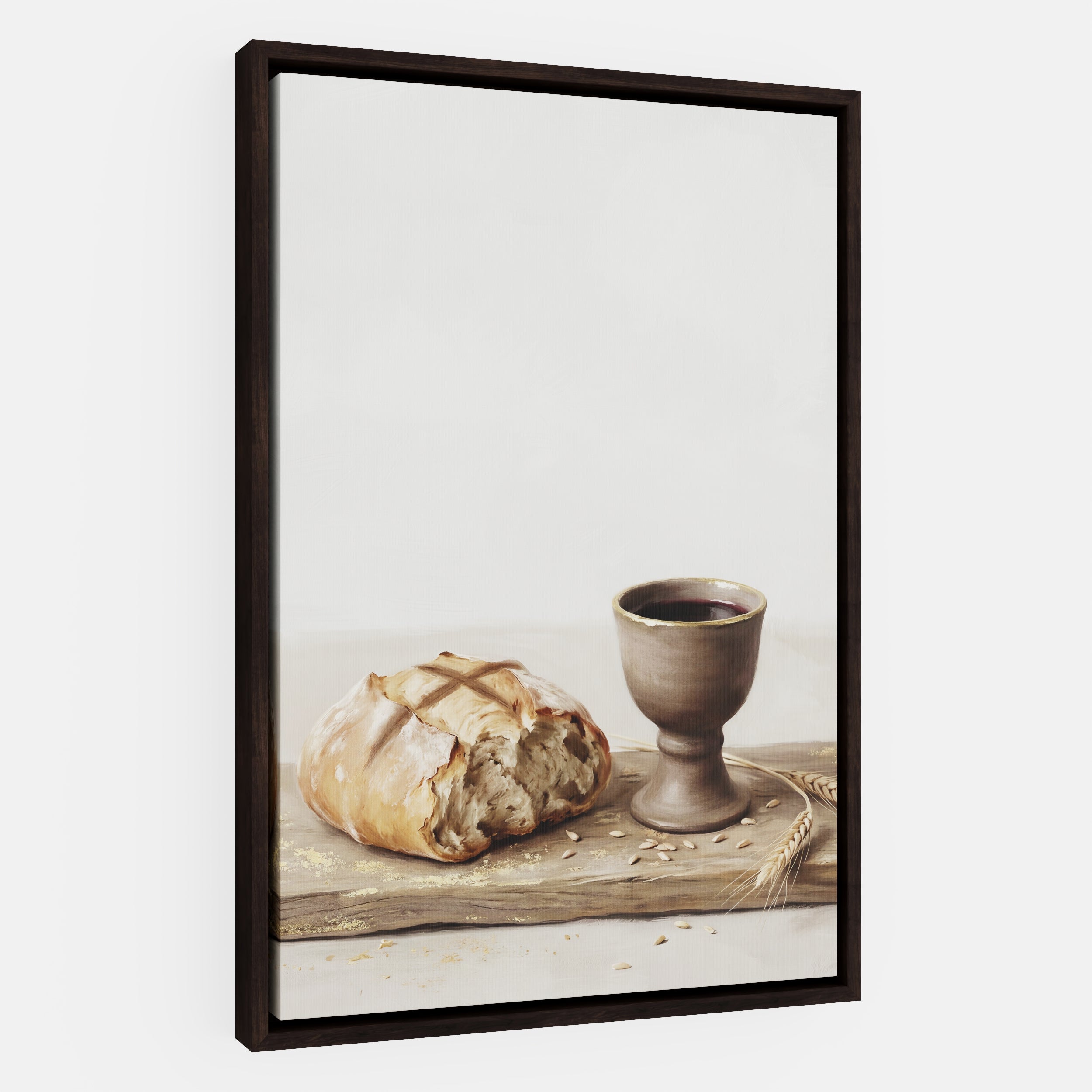 Bread Broken in Silence - Canvas