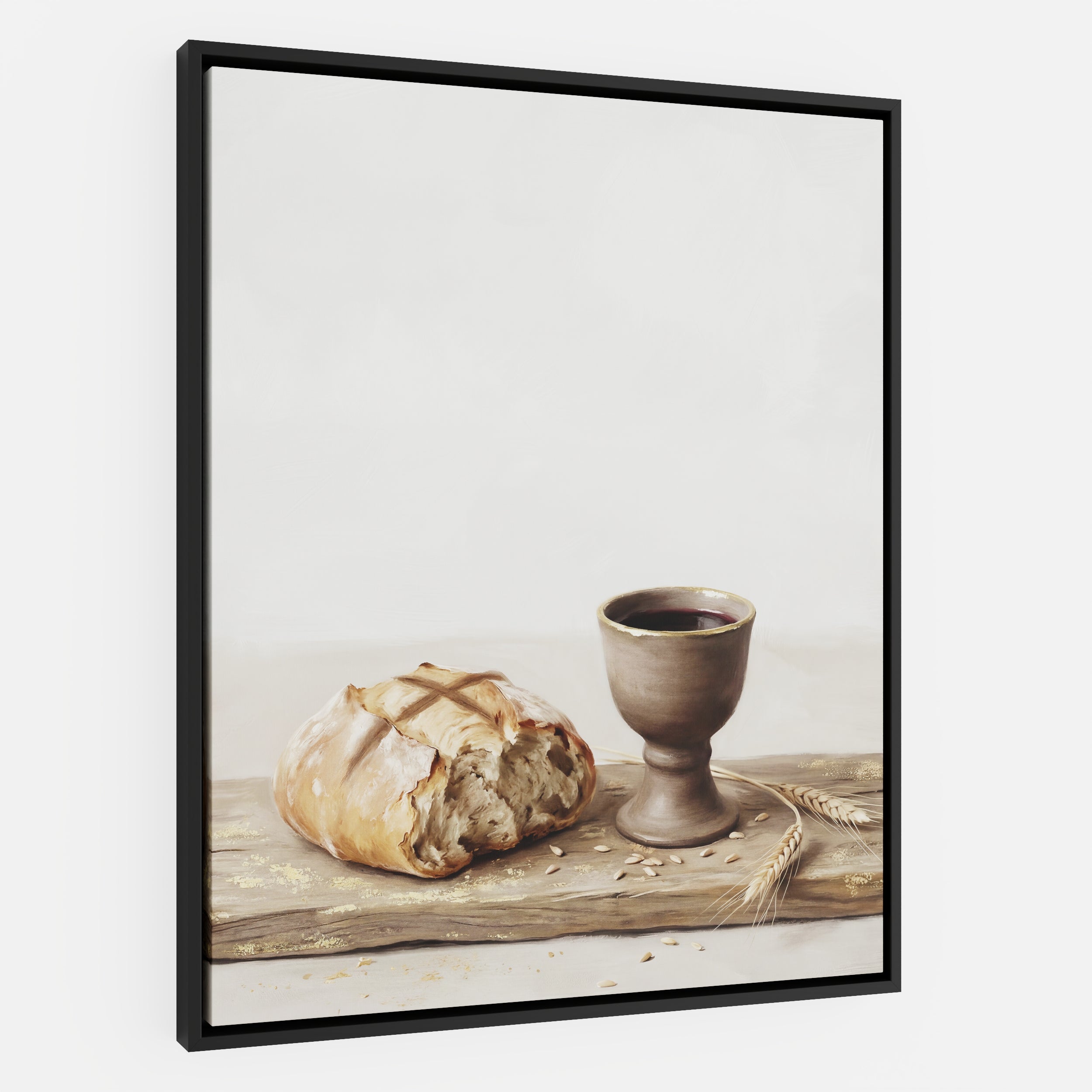 Bread Broken in Silence - Canvas