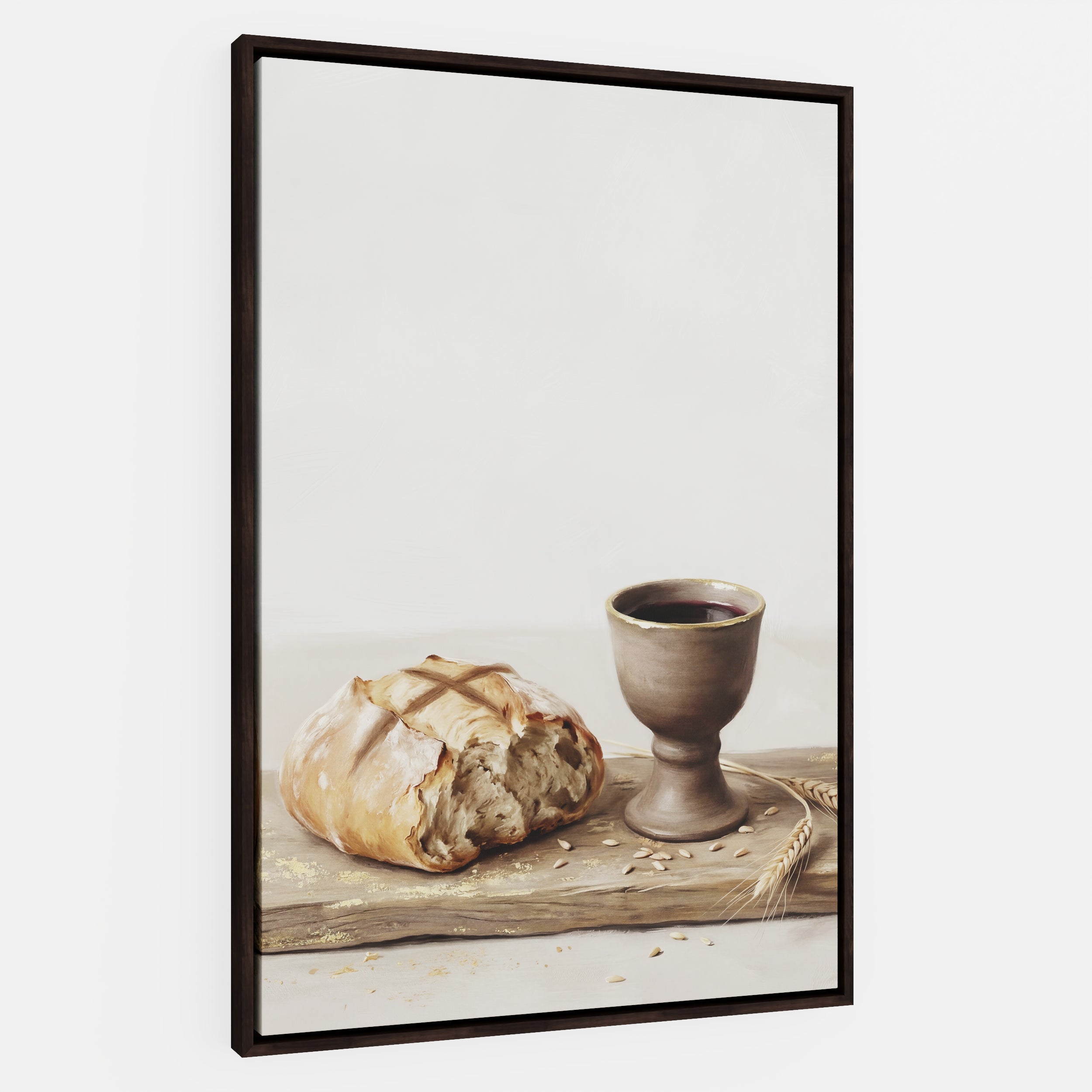 Bread Broken in Silence - Canvas