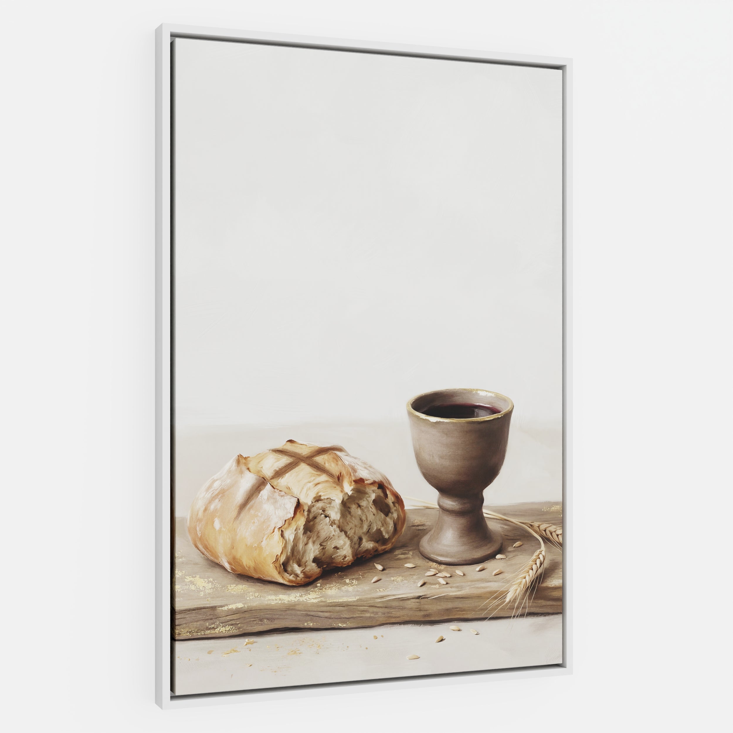 Bread Broken in Silence - Canvas