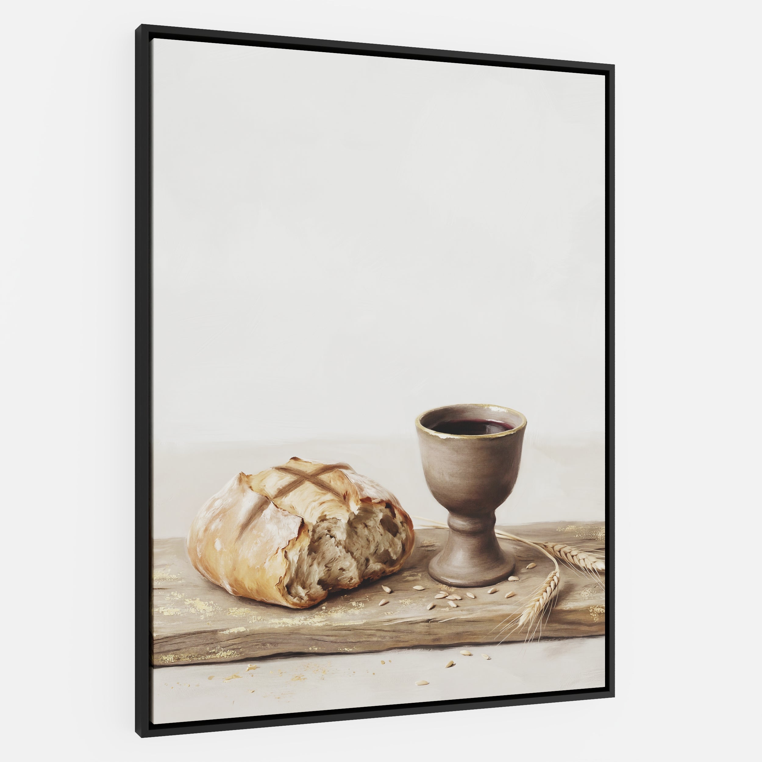 Bread Broken in Silence - Canvas
